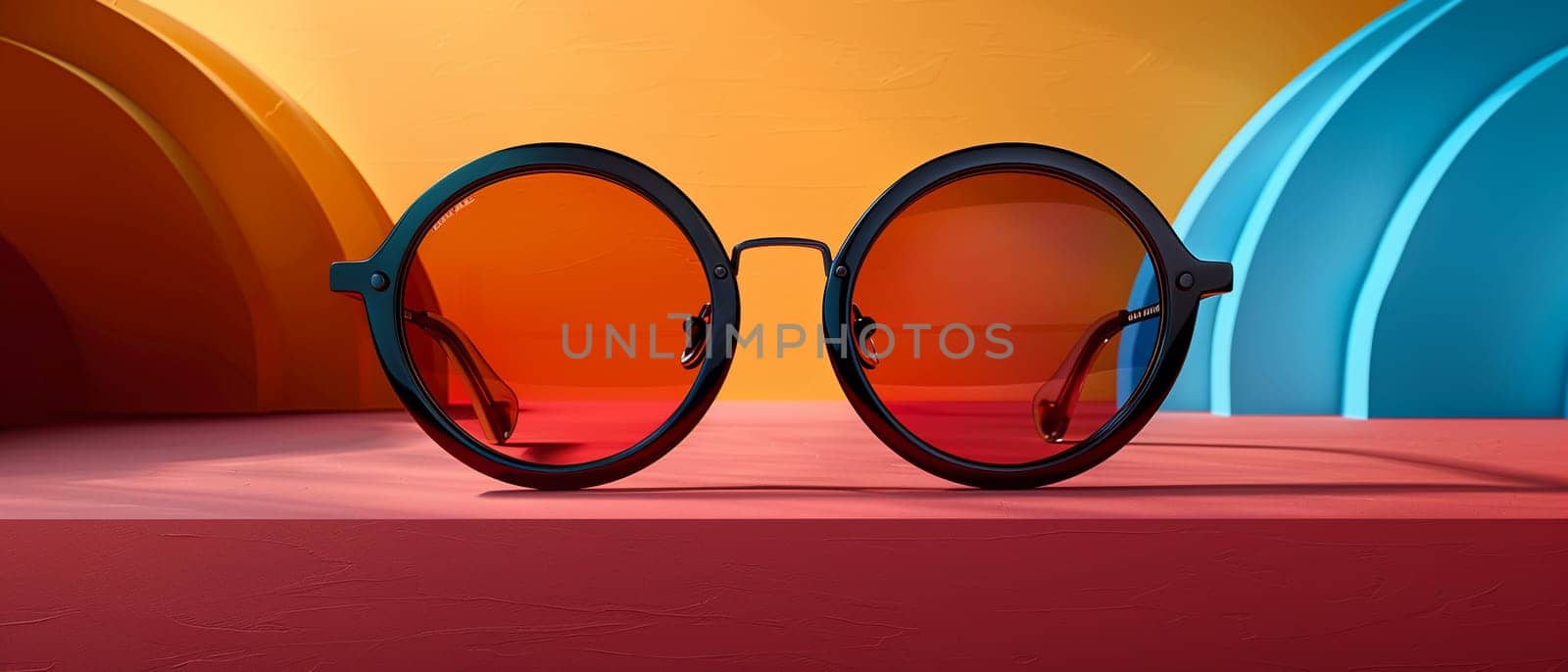 Minimal Sunglasses Mockup by Benzoix