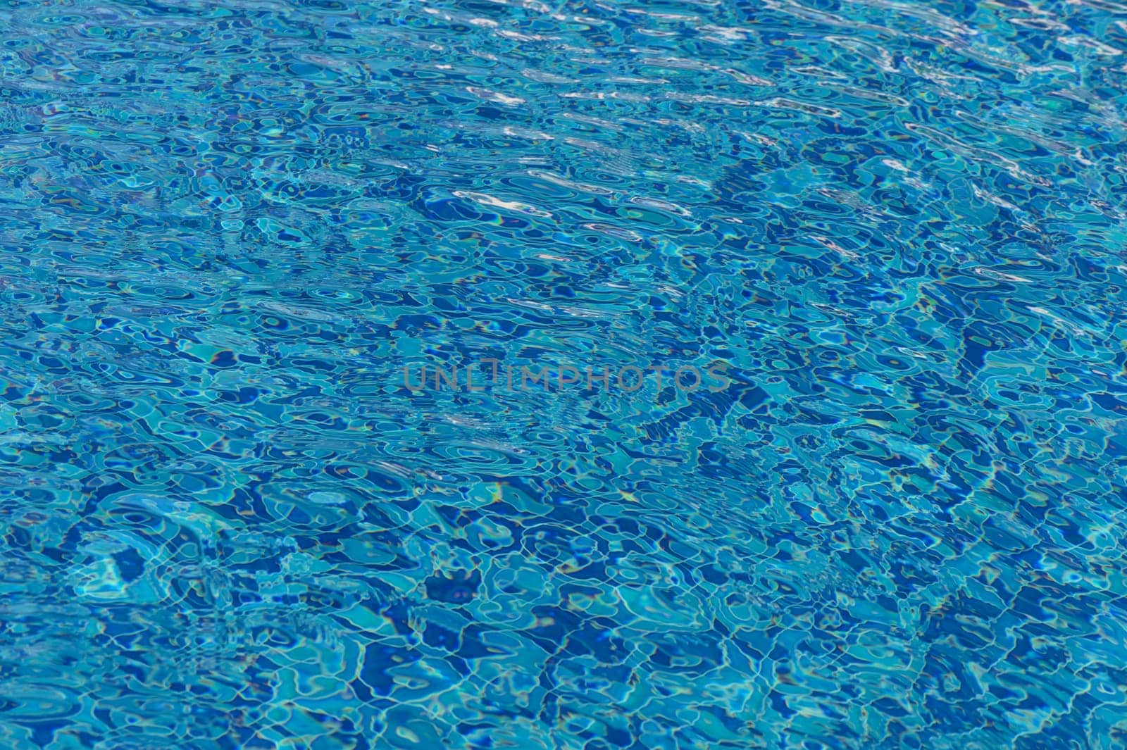 Water surface in vibrant blue 1