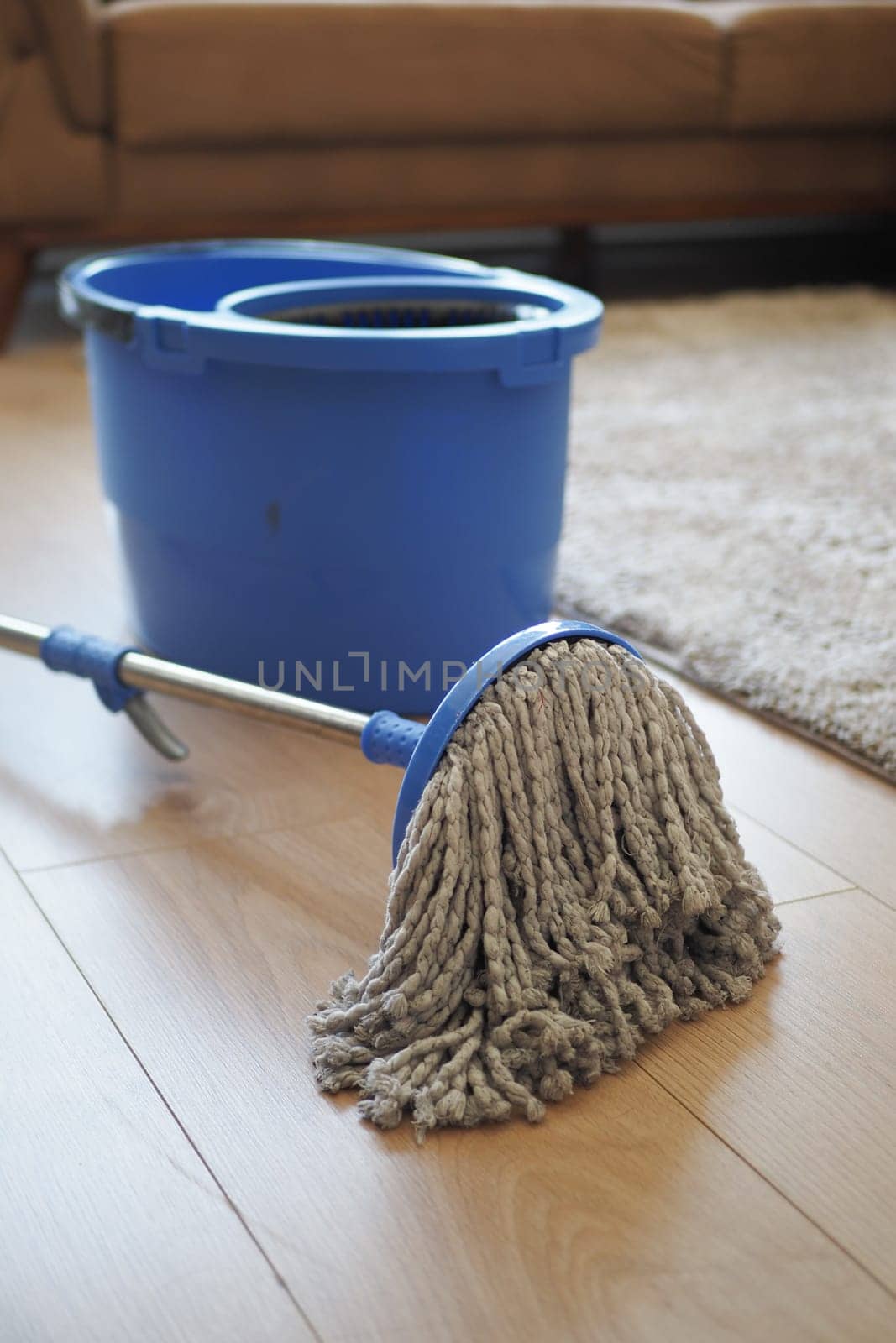 cleaning tiles floor with mop by towfiq007
