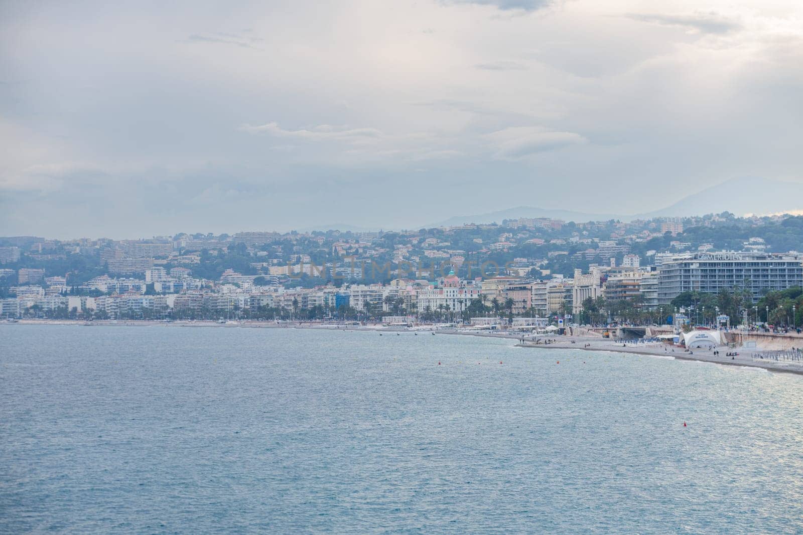 Panoramic view of Nice, France, Cote d'Azur, French Riviera