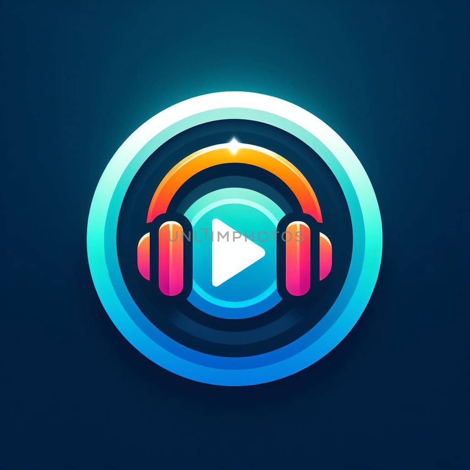 Listen to music and podcasts online the logo