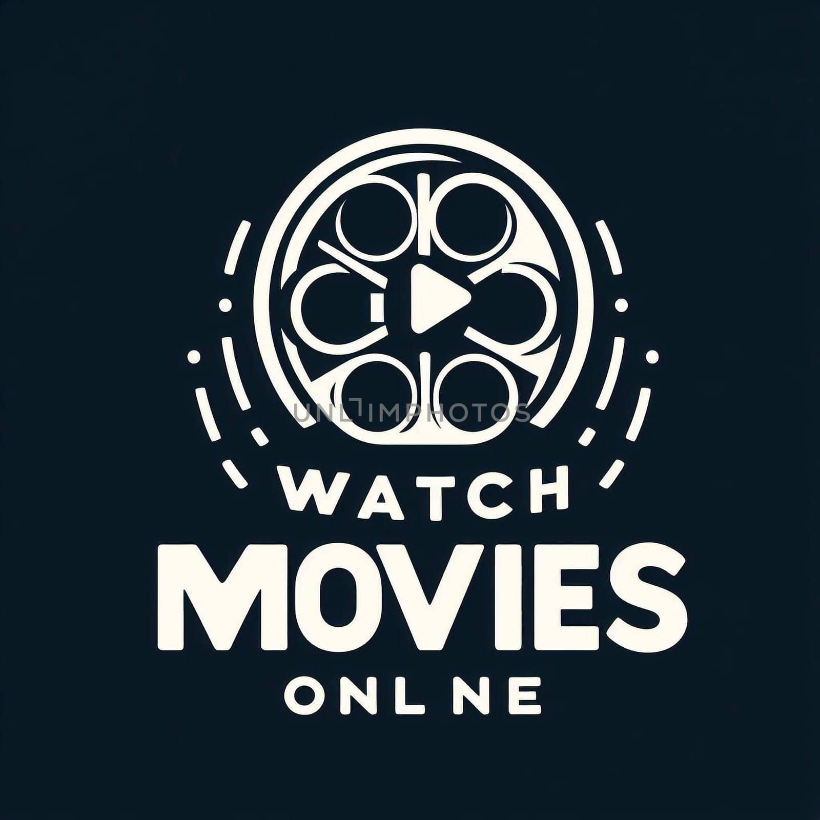 Watch movies and TV series online logo by architectphd