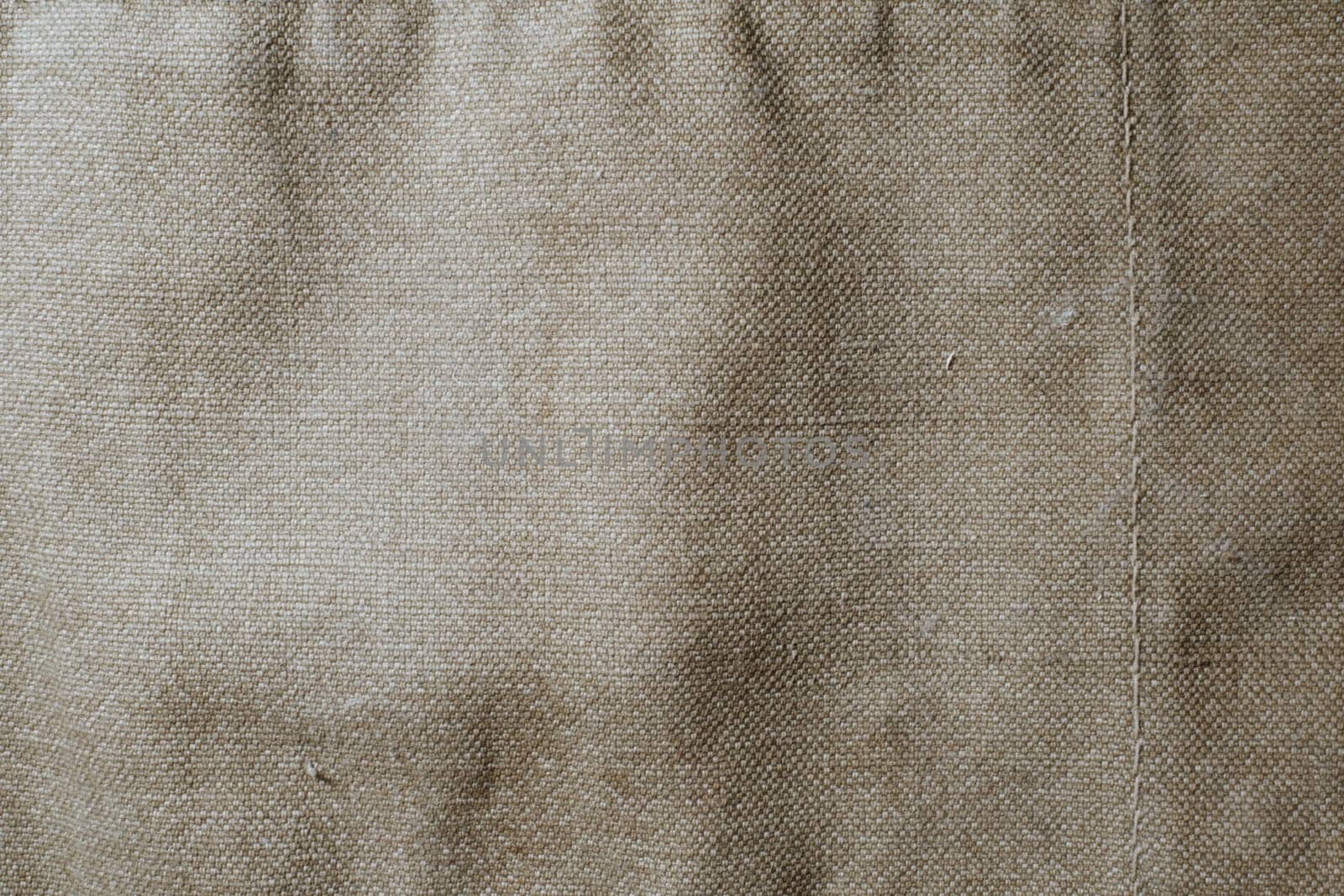 Old Faded Military Army Camouflage Backpack Or Bag Or Uniform Horizontal Background Texture Close-up Top View.