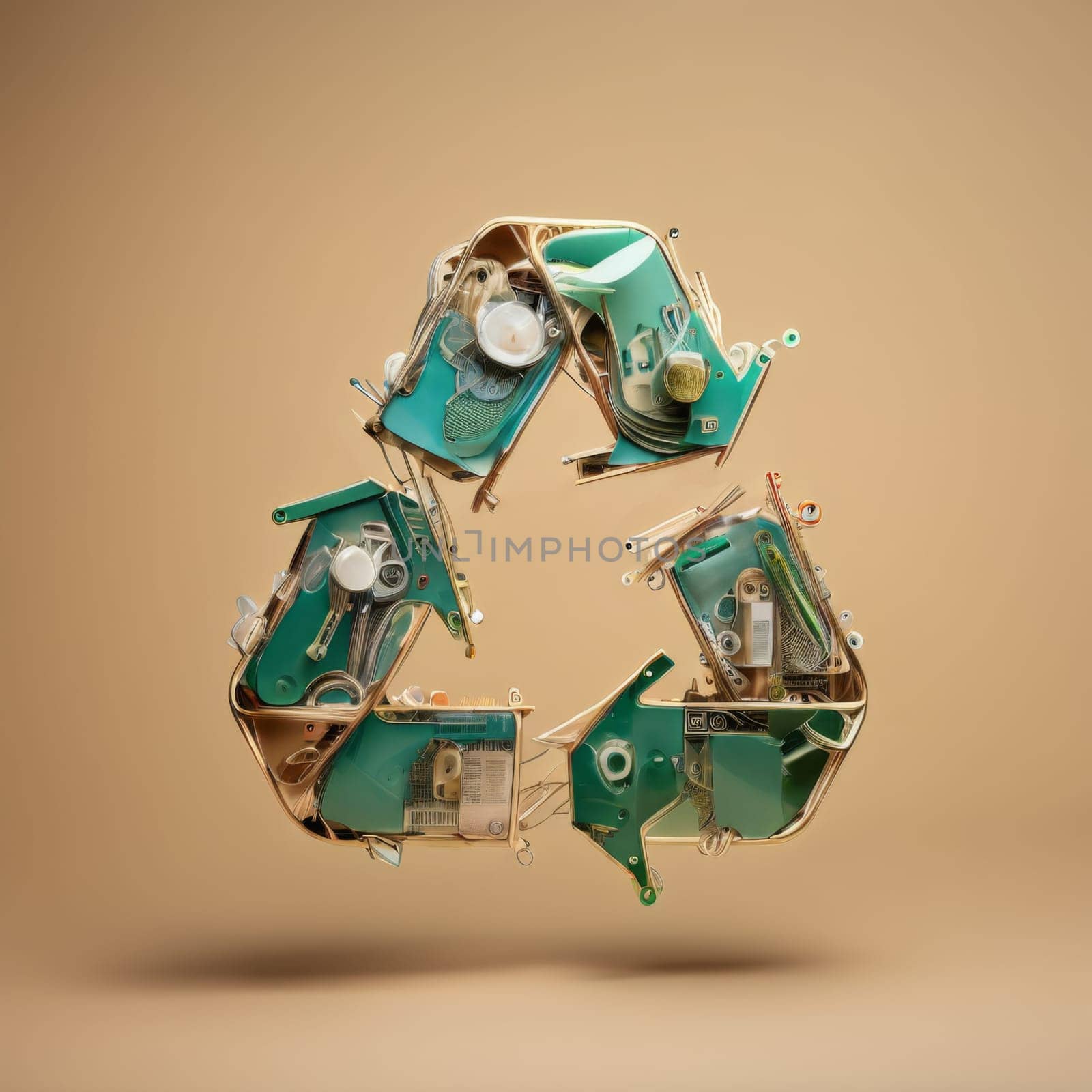 E waste, recycle sign, recycled symbol by fascinadora