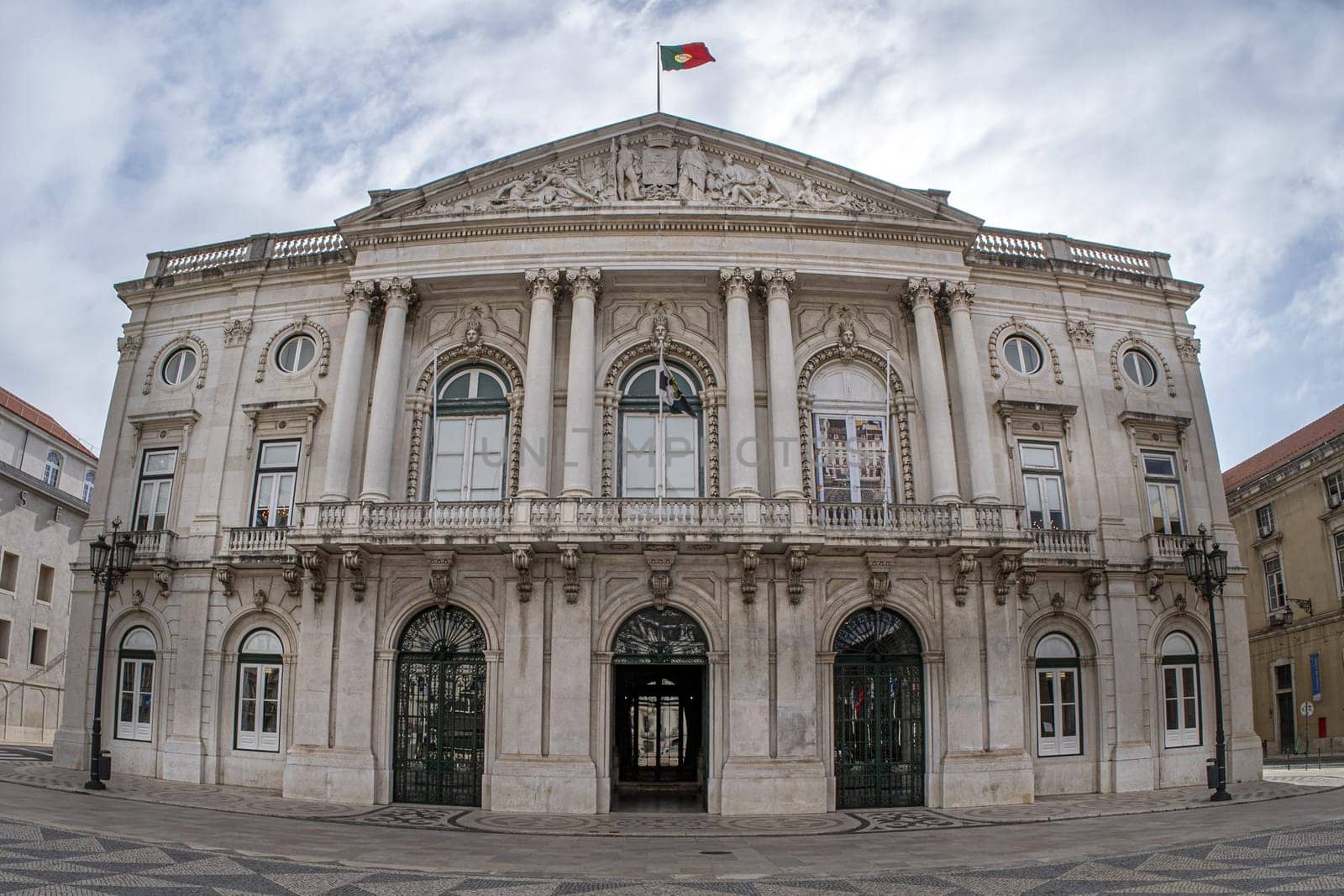 lisbon city hall building view