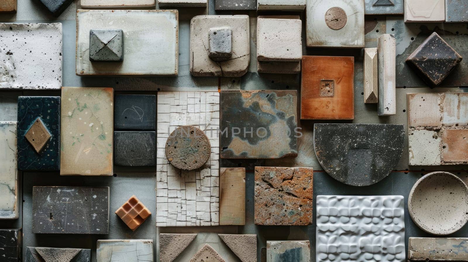 Tiles of different shapes and sizes by natali_brill