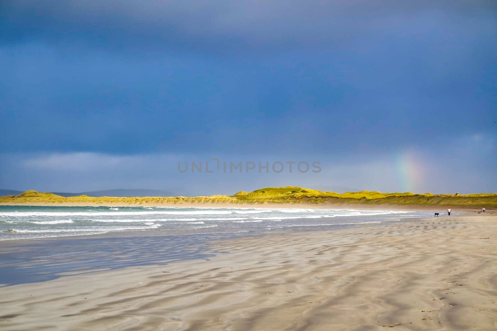 Narin Strand is a beautiful large blue flag beach in Portnoo, County Donegal - Ireland.