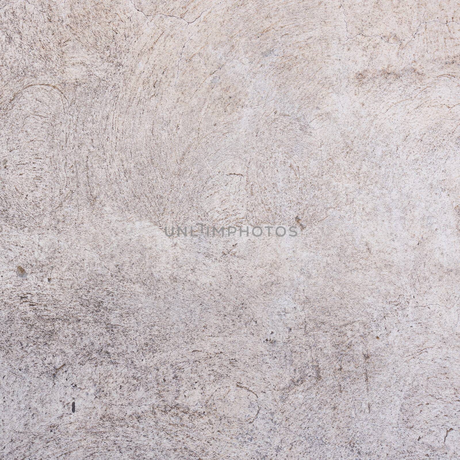 closeup full-frame flat background and texture of solid smeared concrete surface by z1b