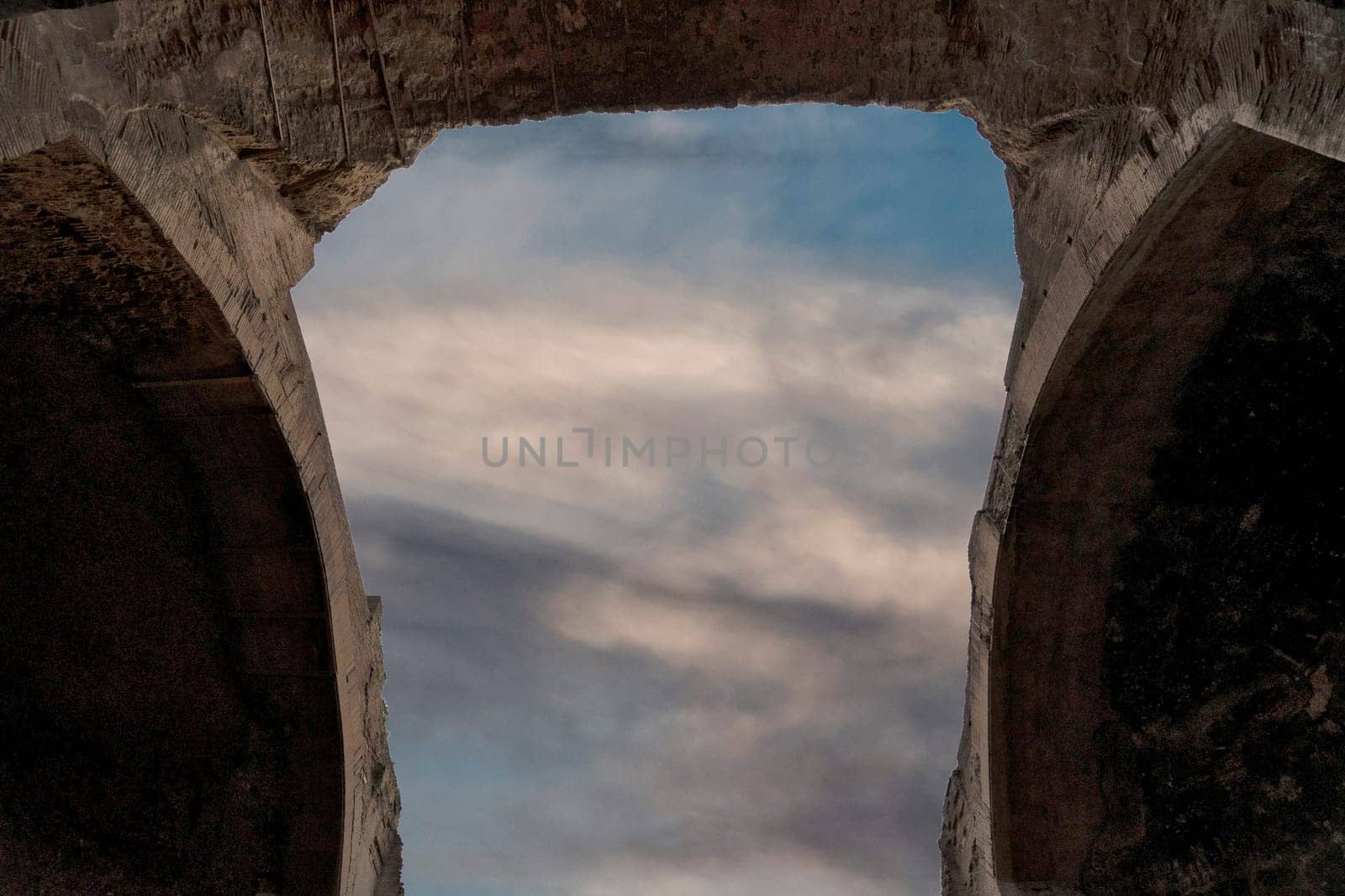 Bath of Diocletian in Rome view