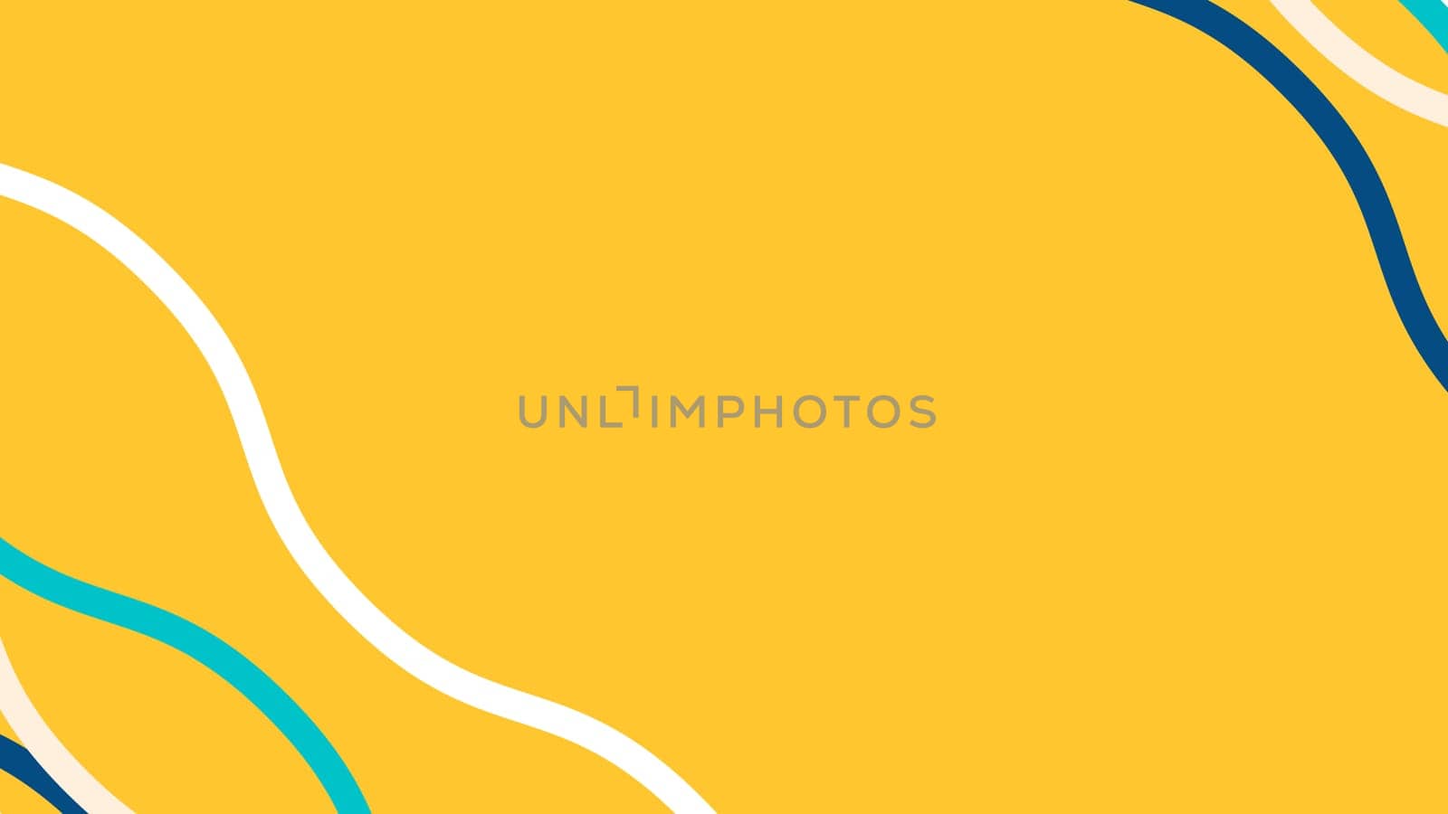 Minimal hand drawn abstract background. Yellow blue beige cyan color. High quality photo
