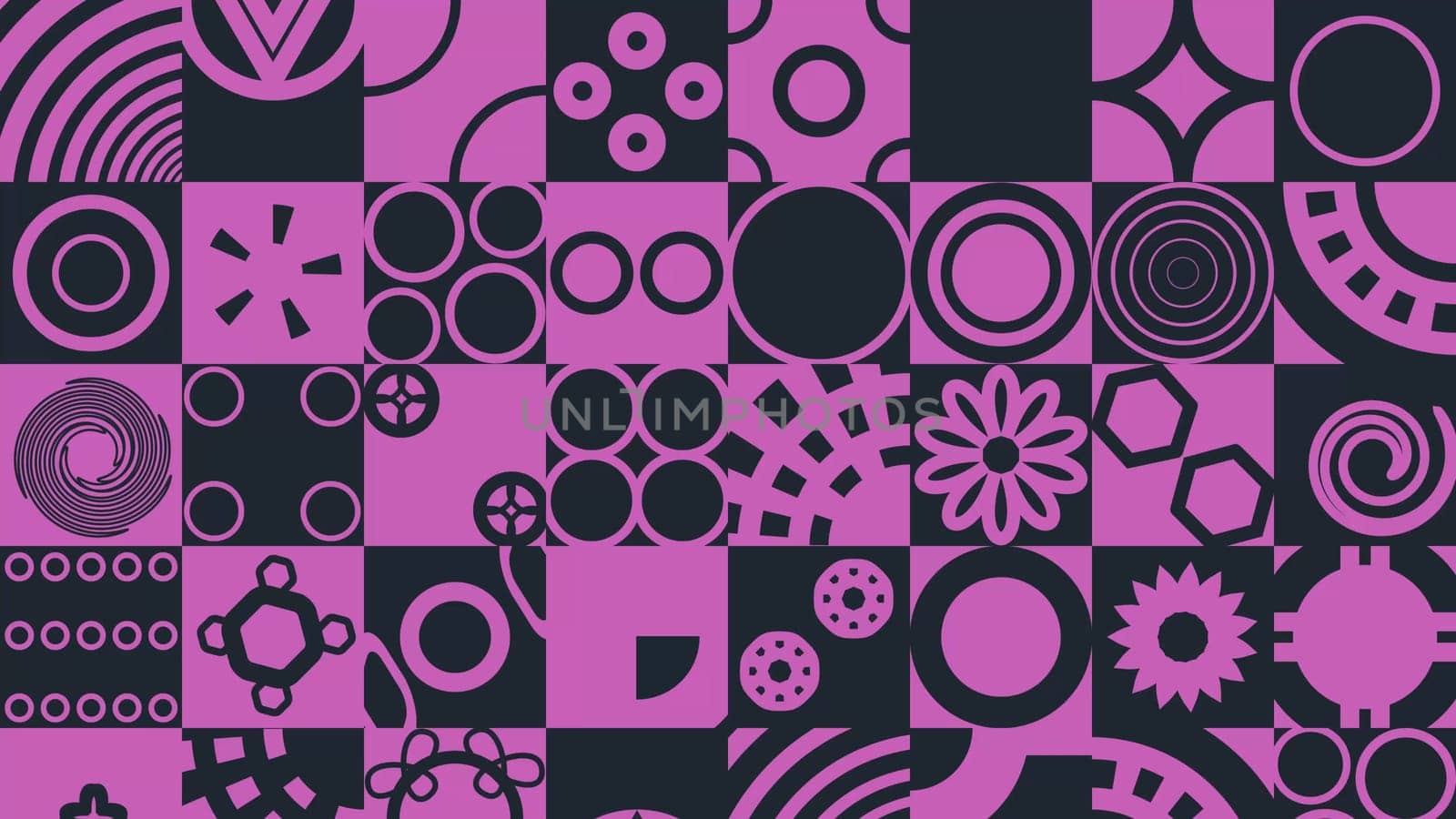 Machinery seamless pattern with various industrial elements. Light purple background. High quality