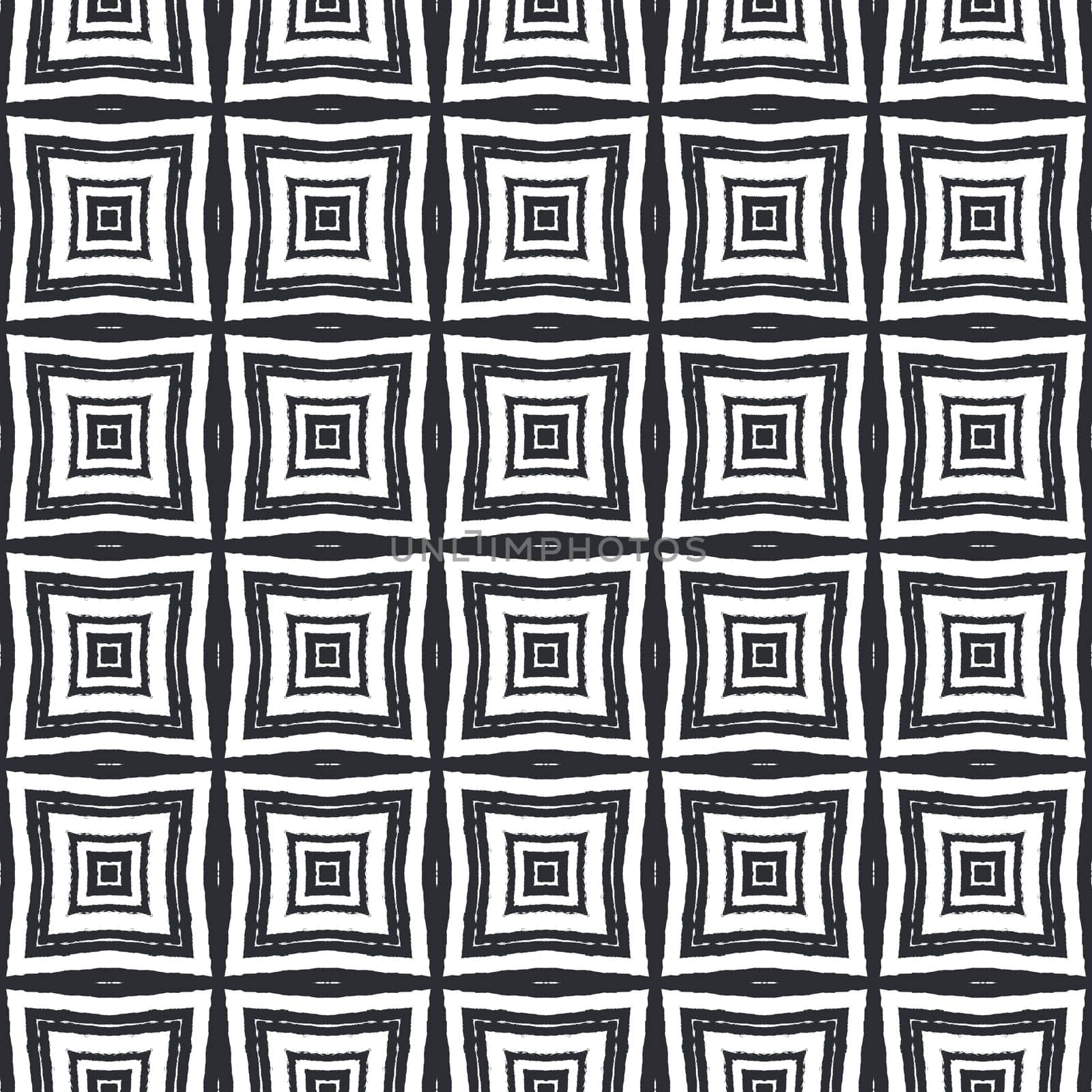 Exotic seamless pattern. Black symmetrical kaleidoscope background. Summer swimwear exotic seamless design. Textile ready majestic print, swimwear fabric, wallpaper, wrapping.