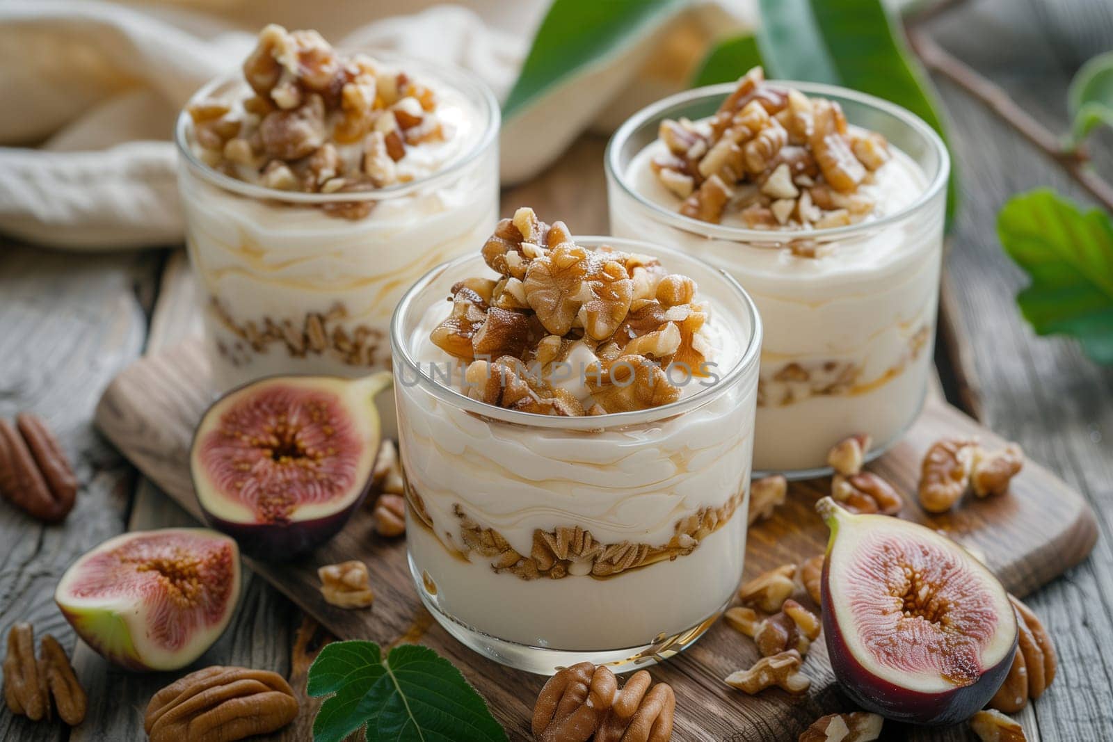 Creamy Yogurt Parfaits With Figs and Walnuts by Sd28DimoN_1976