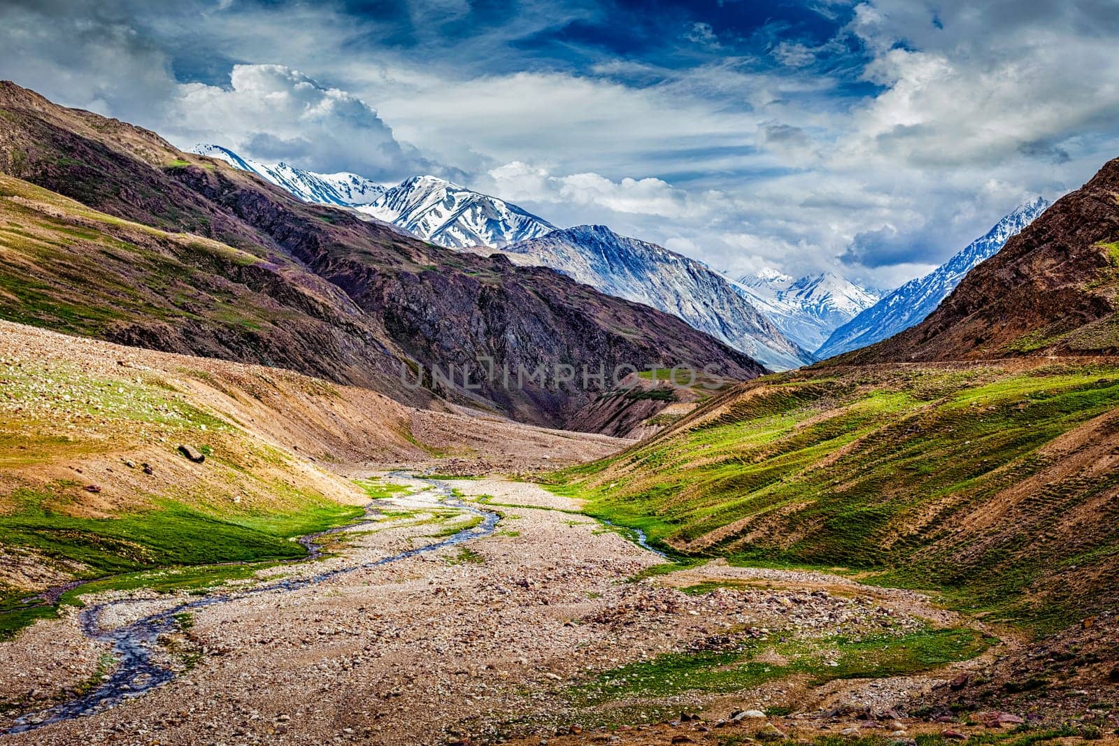 Himalayan landscape in Himalayas by dimol