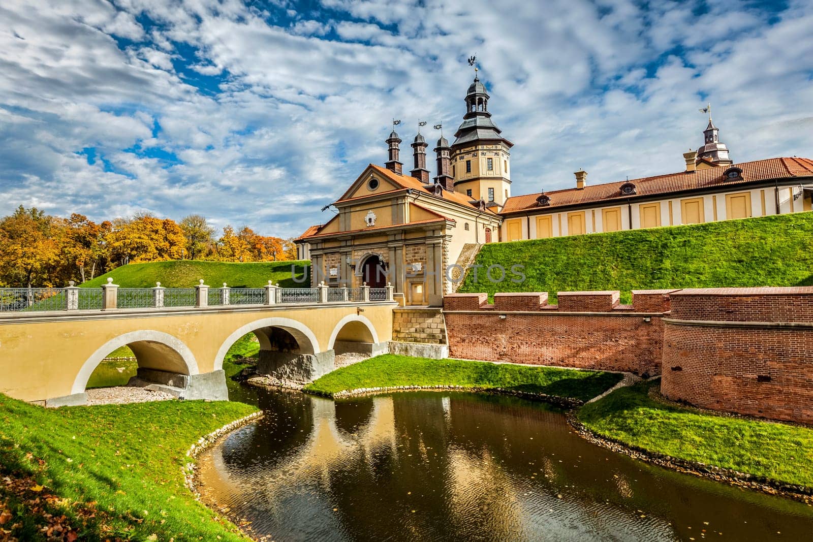 Nesvizh Castle - medieval castle in Belarus by dimol