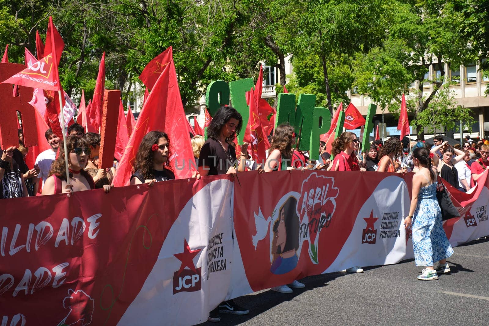 Celebration of The Carnation Revolution aka 25th April 25 de Abril by dimol
