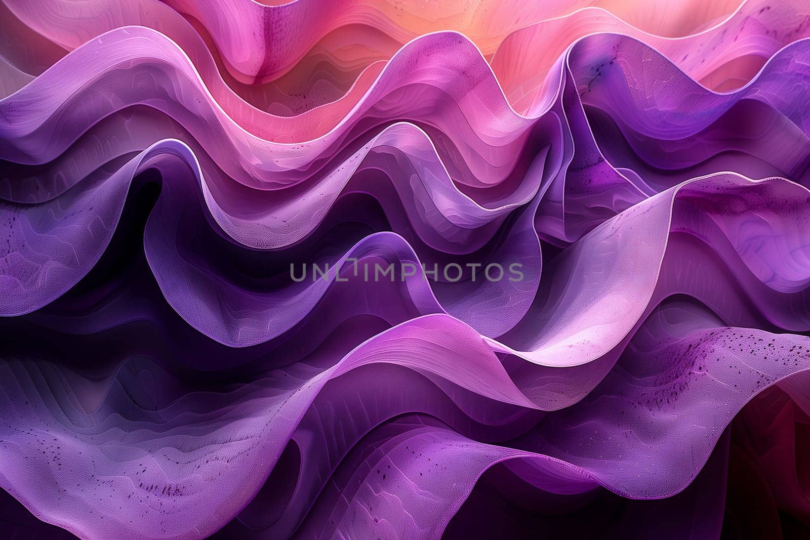 A closeup shot of violet flower petals with a mesmerizing swirl pattern, reminiscent of art paint strokes in shades of magenta and electric blue. A beautiful illustration of natures artistry