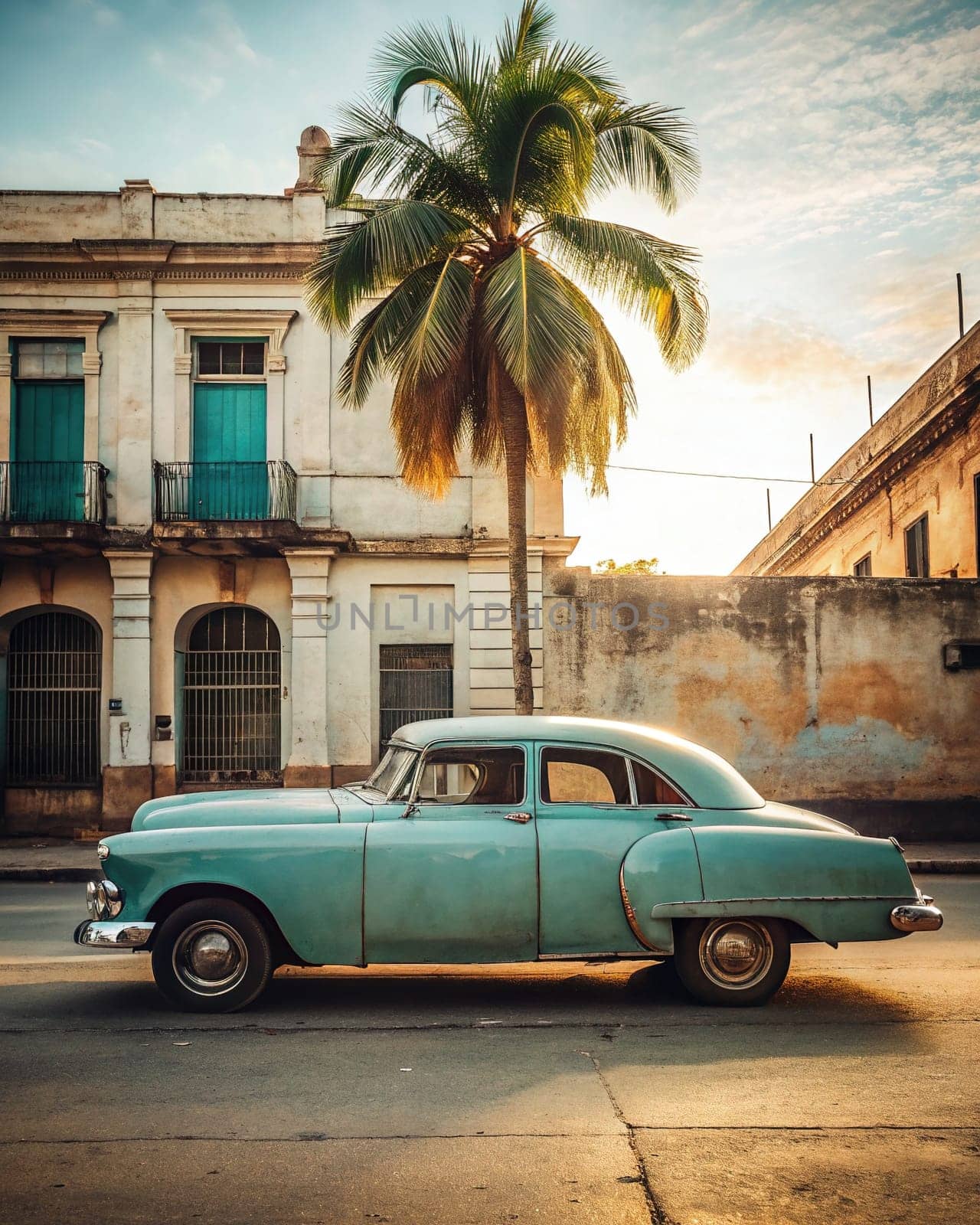 Classic classic American cars of Cuba. Wonderful classic cars of Cuba. by yilmazsavaskandag