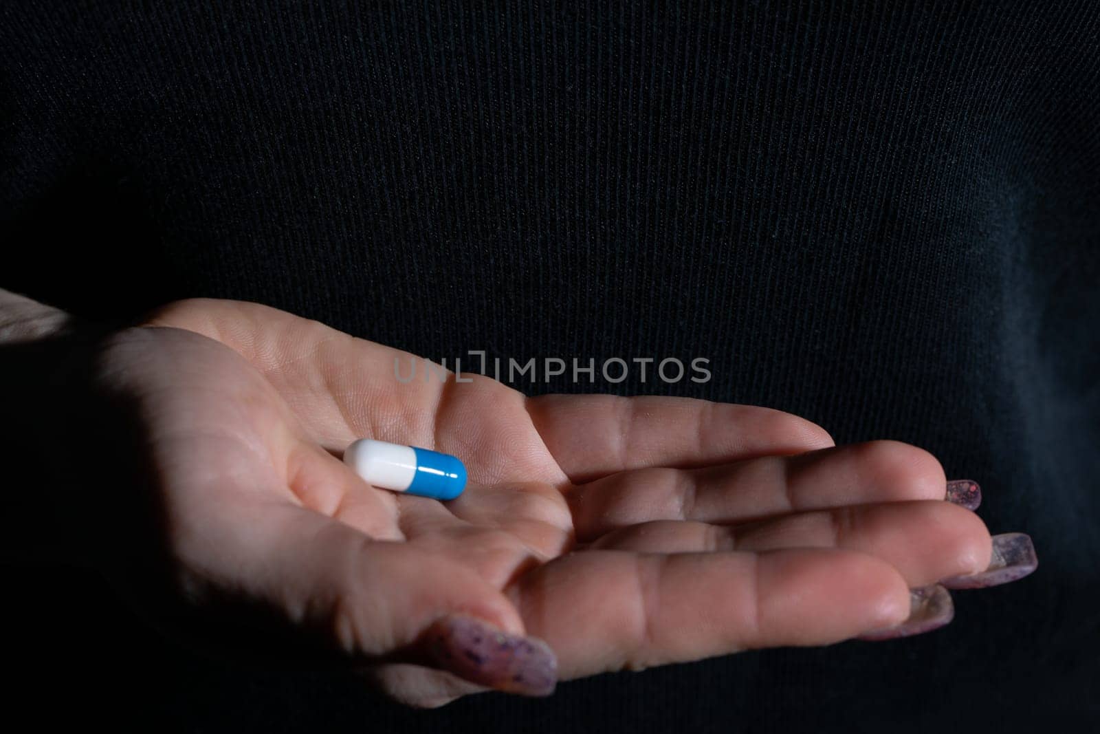 Modern tablet for pain and infectious disease developed by a fashion apprentice from medicine.