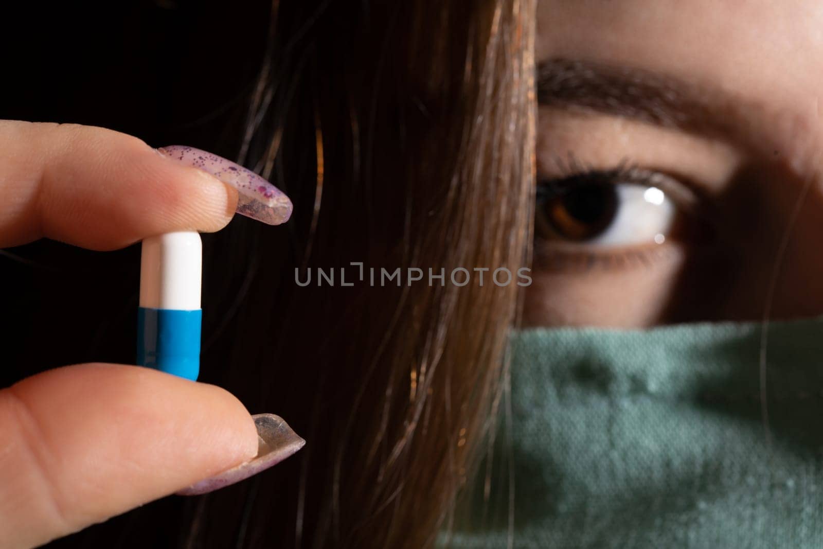 Modern tablet for pain and infectious disease developed by a fashion apprentice from medicine.