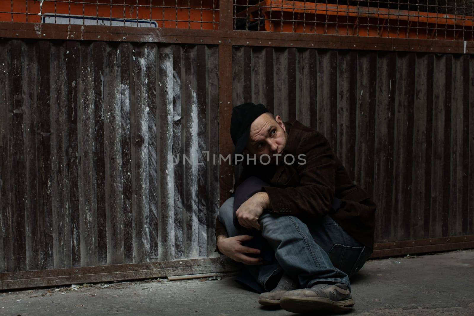 When you become homeless, street cartons become your home.