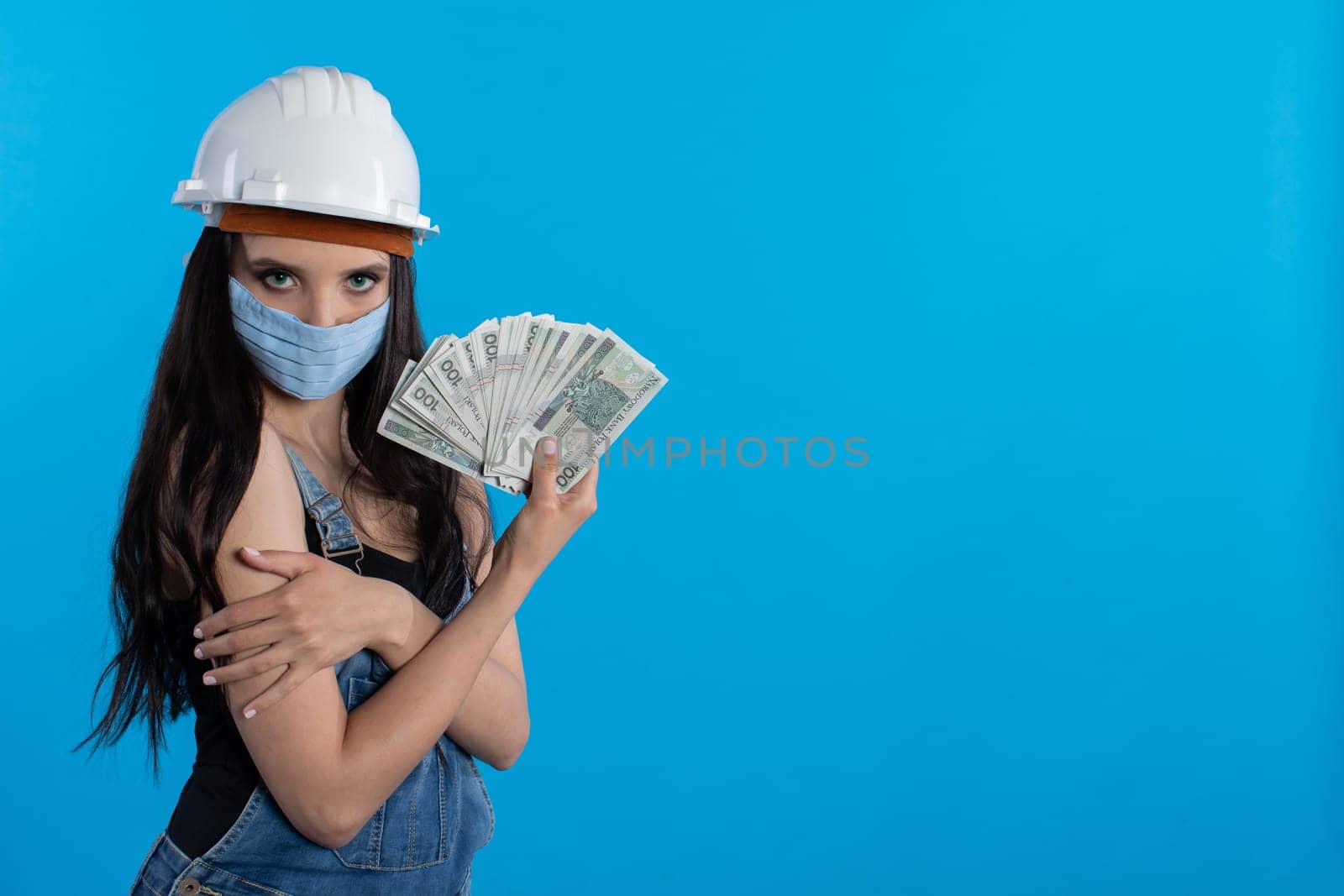 At the present time, when paying your salary, you must remember at least the protective mask.