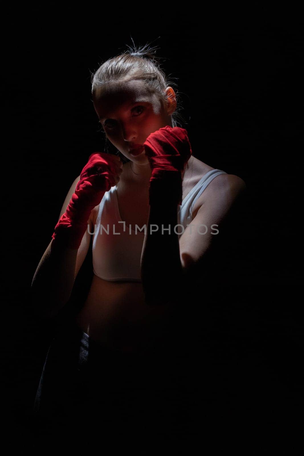 Contact and sharp sport in the ring for both women and men.