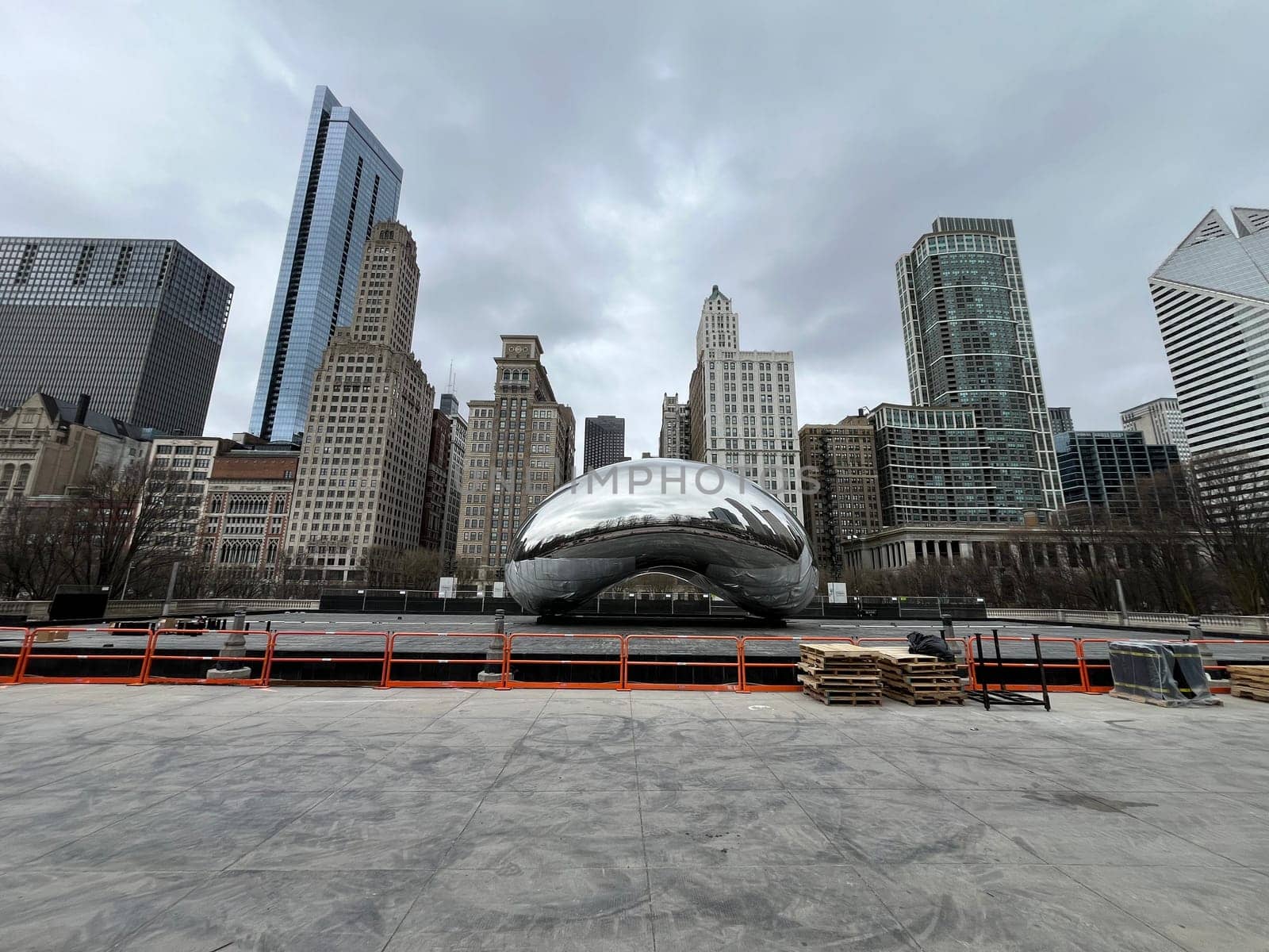 Chicago city downtown cityscape streets