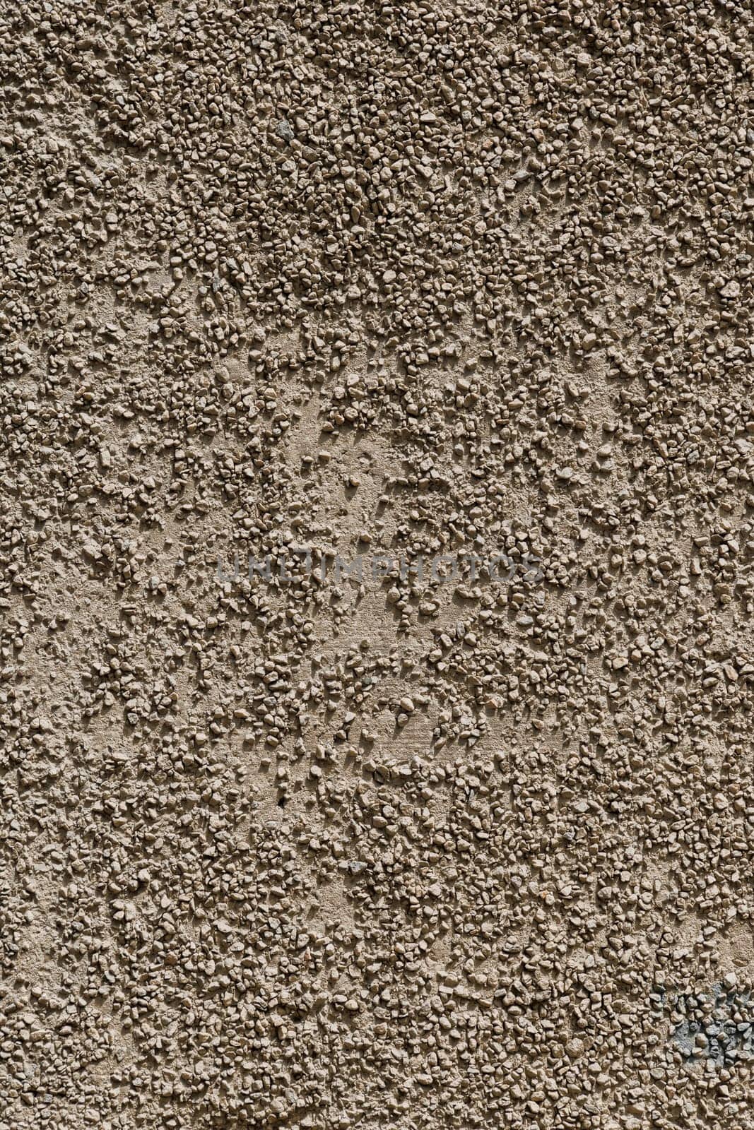 small gravel stucco wall finish texture and full-frame background by z1b