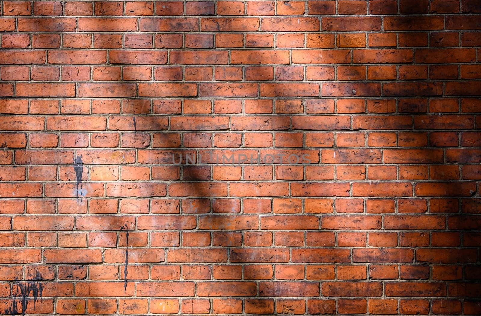 red brick wall texture grunge background 2