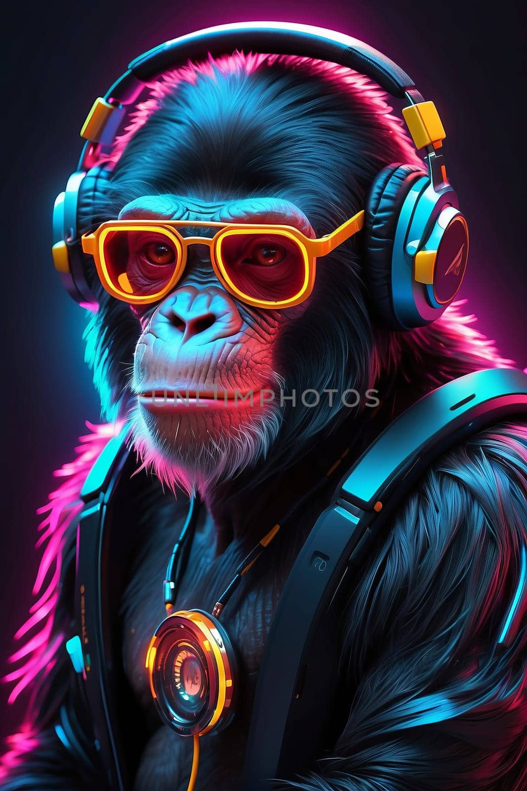 Photo of a disco monkey by applesstock