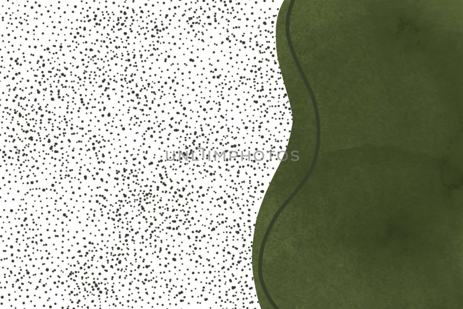 A background featuring a combination of green and white colors, with small dots scattered throughout. The dots are evenly spaced and varying in size, creating a pattern that covers the entire area.