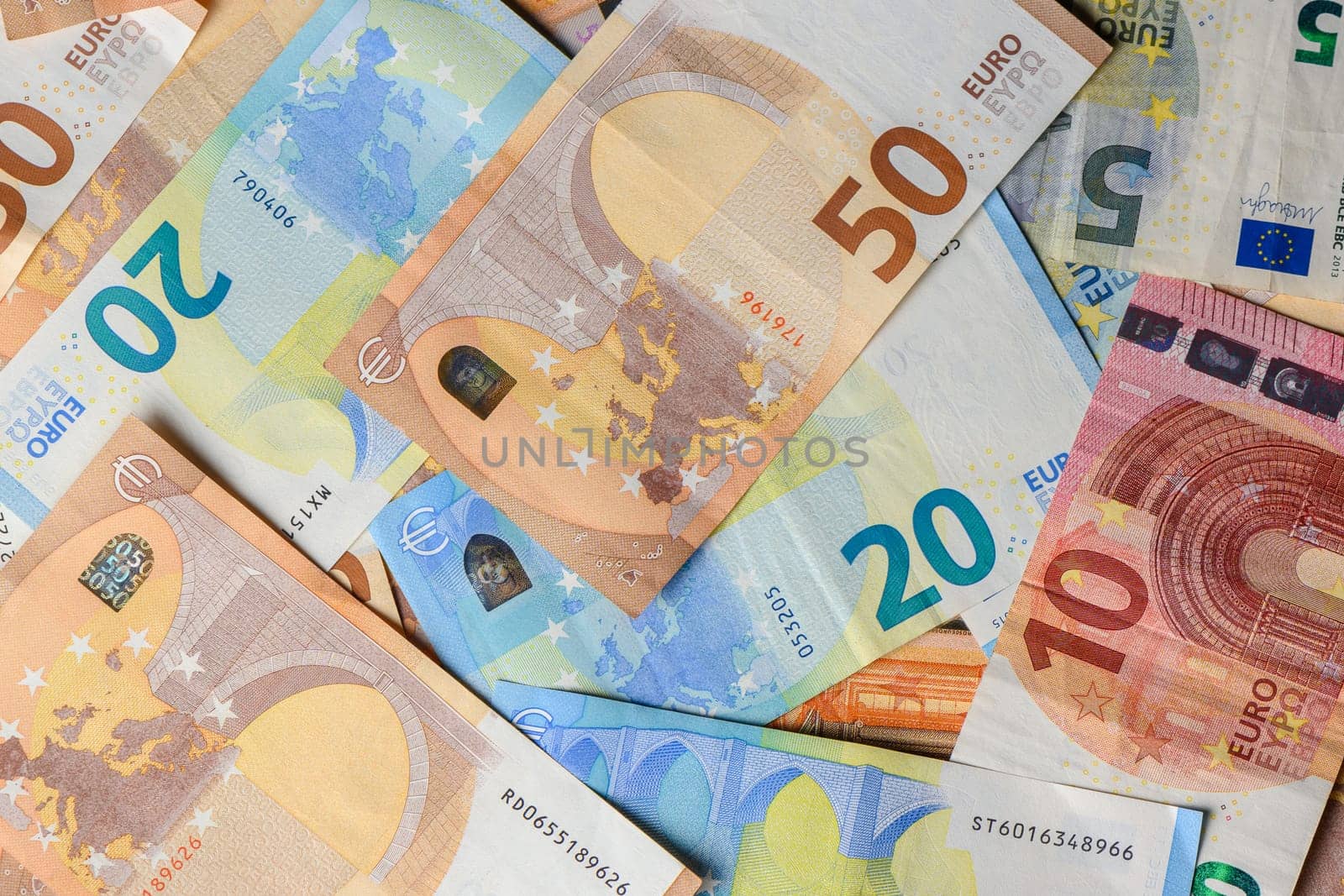 euro banknote money finance concept cash