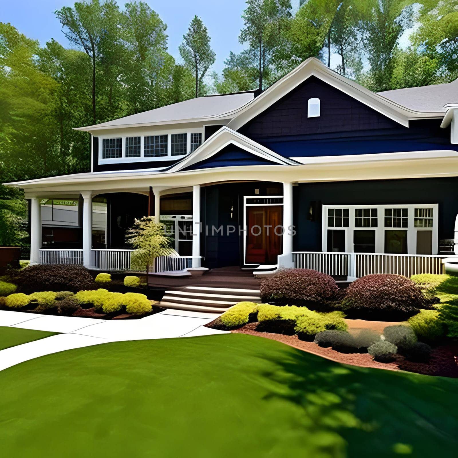 Creative Luxury  Home Picture is AI-generated illustration.