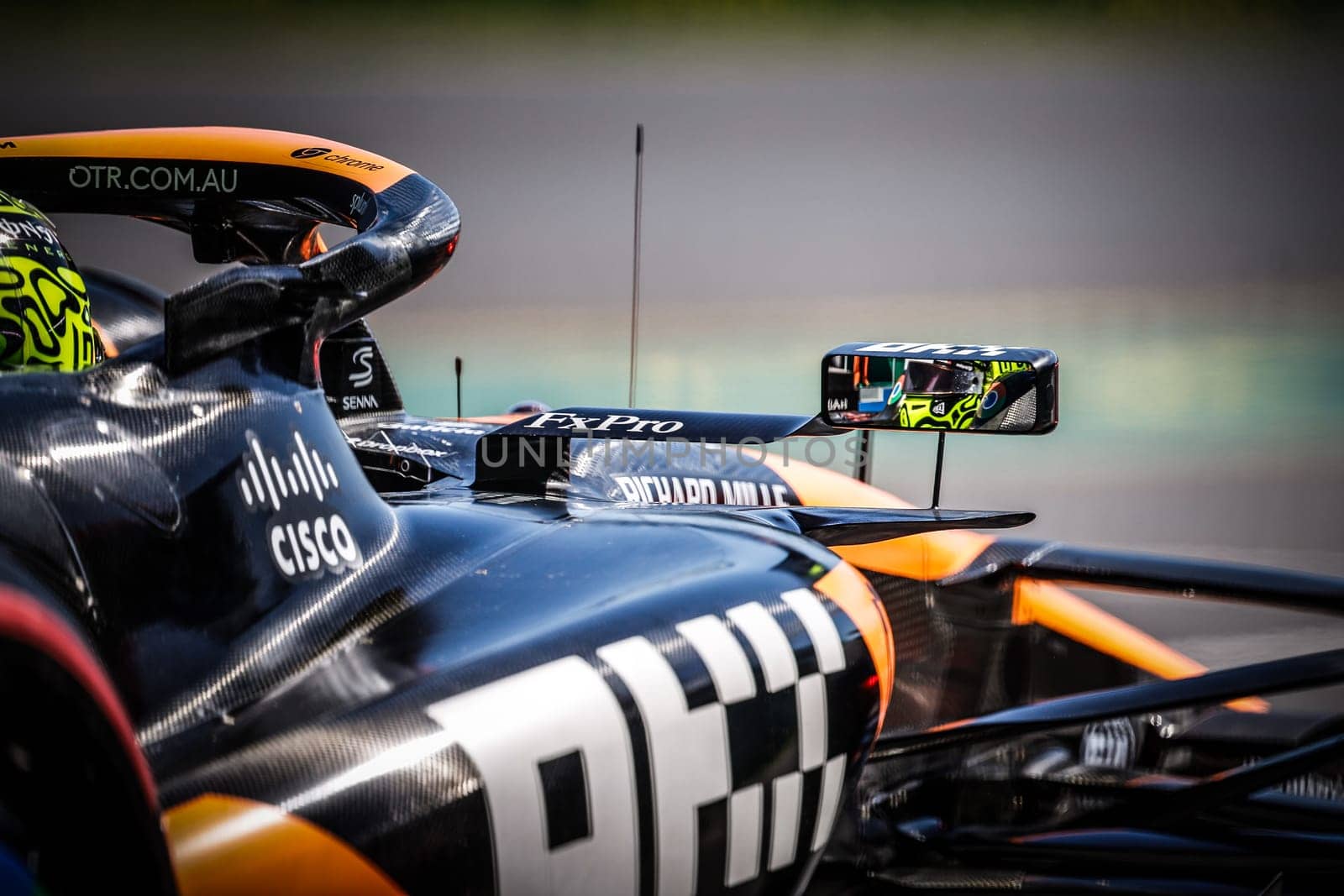 MELBOURNE, AUSTRALIA - MARCH 24: Lando Norris of Great Britain drives the McLaren MCL38 during the 2024 Australian Grand Prix at Albert Park in Melbourne, Australia