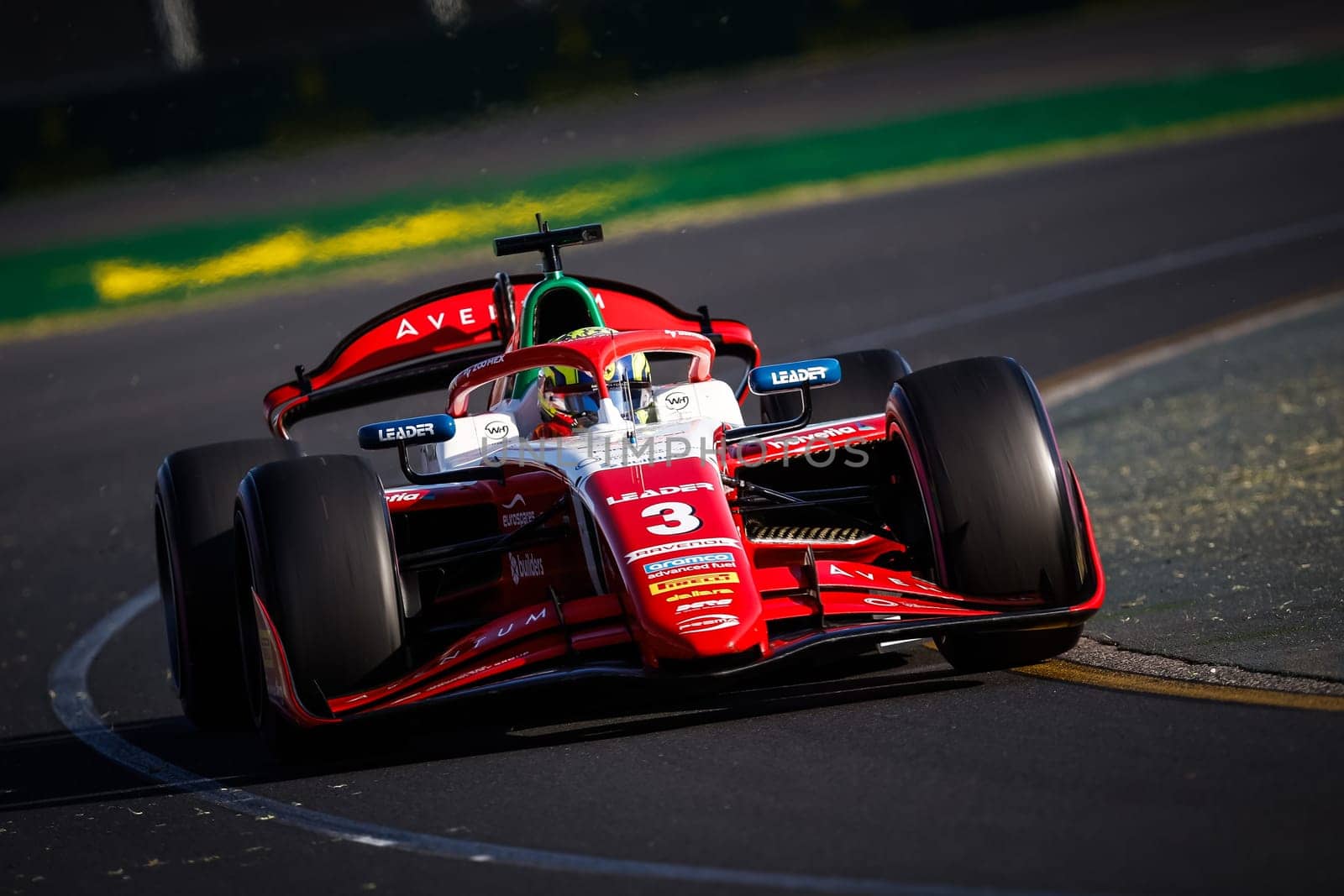 MELBOURNE, AUSTRALIA - MARCH 22: Oliver Bearman of Great Britain and Prema Racing in F2 Qualifying at the 2024 Australian Grand Prix at Albert Park in Melbourne, Australia