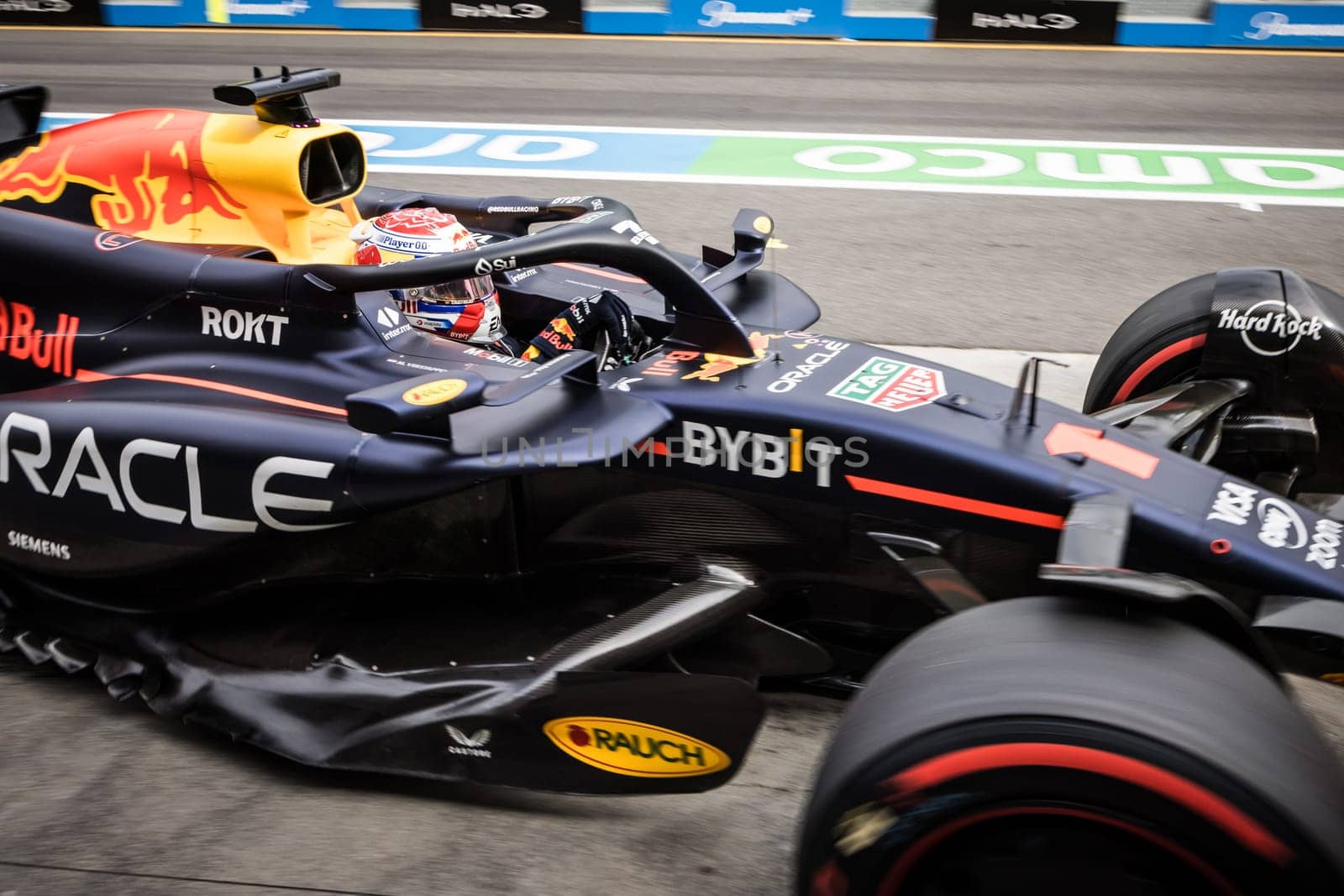 MELBOURNE, AUSTRALIA - MARCH 23: Max Verstappen of the Netherlands drives the Oracle Red Bull Racing RB20 during third practice in the 2024 Australian Grand Prix at Albert Park in Melbourne, Australia