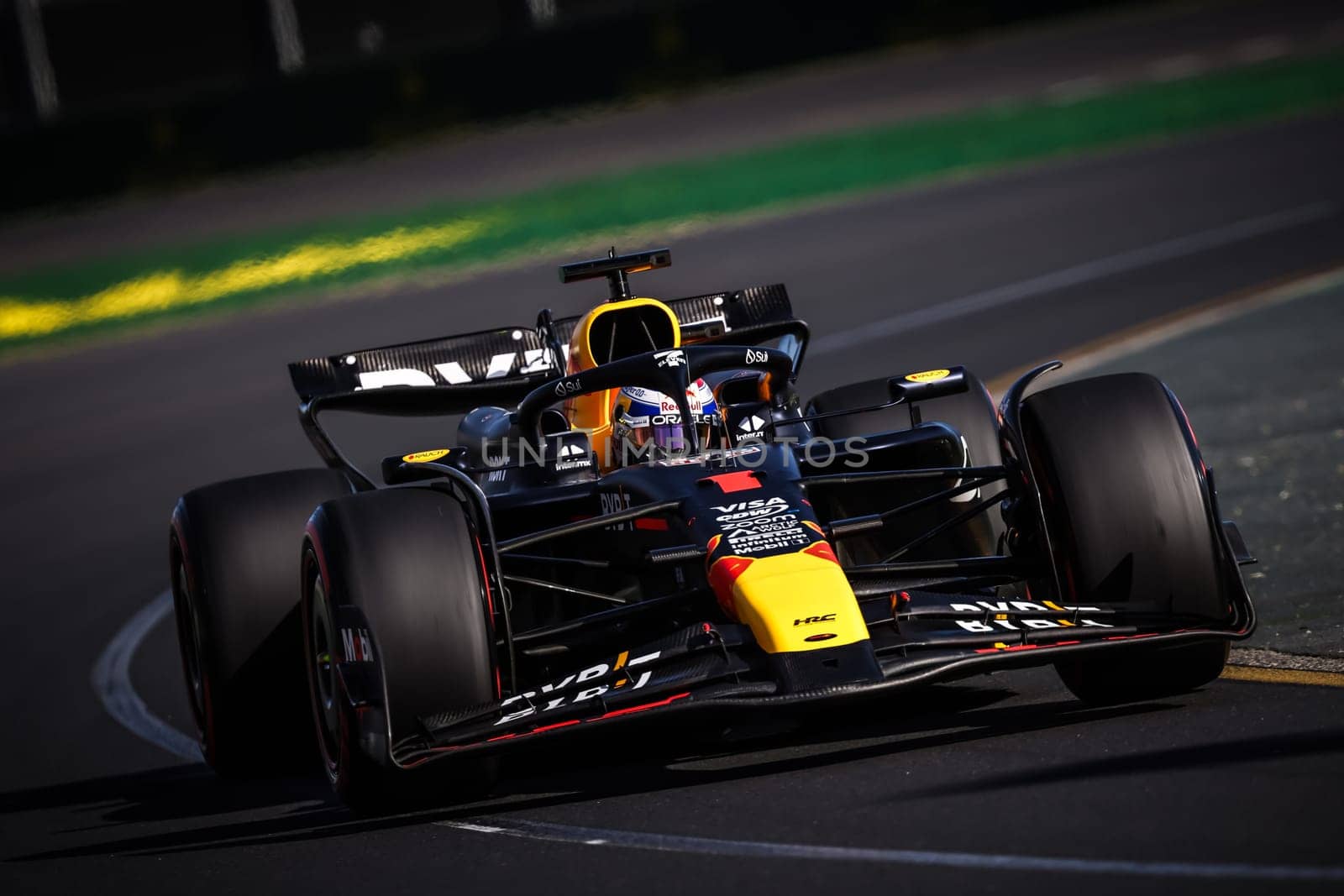 MELBOURNE, AUSTRALIA - MARCH 23: Max Verstappen of the Netherlands drives the Oracle Red Bull Racing RB20 during qualifying in the 2024 Australian Grand Prix at Albert Park in Melbourne, Australia