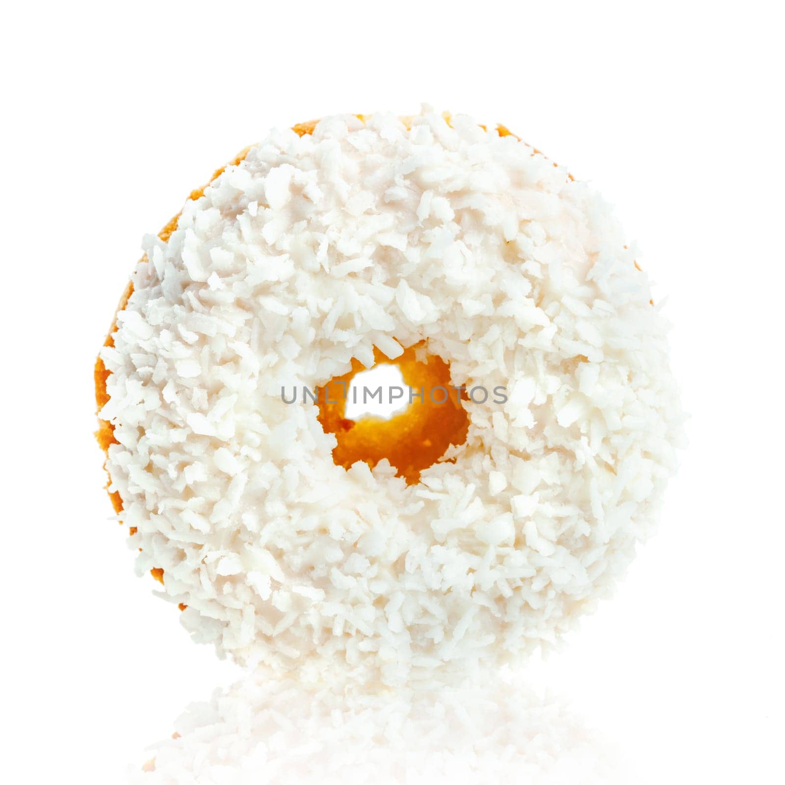 donut isolated on white background by Fabrikasimf