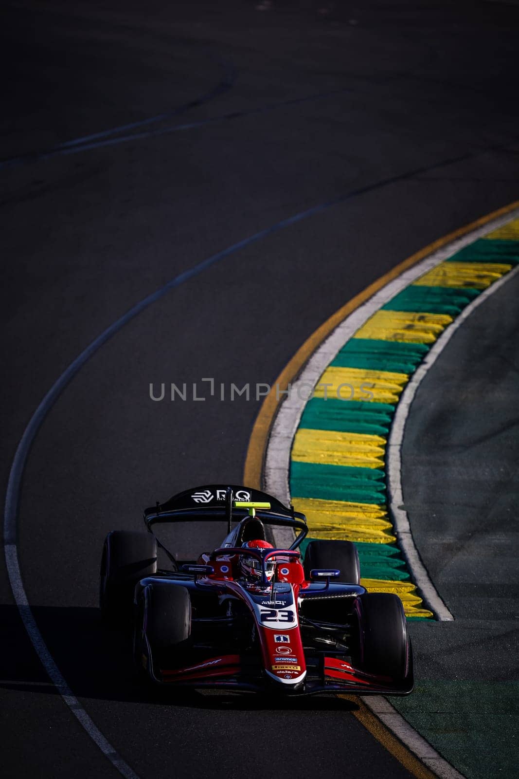 MELBOURNE, AUSTRALIA - MARCH 22: Roman Stanek of Czech Republic and Trident during qualifying at the 2024 Formula 2 Australian Grand Prix at Albert Park in Melbourne, Australia