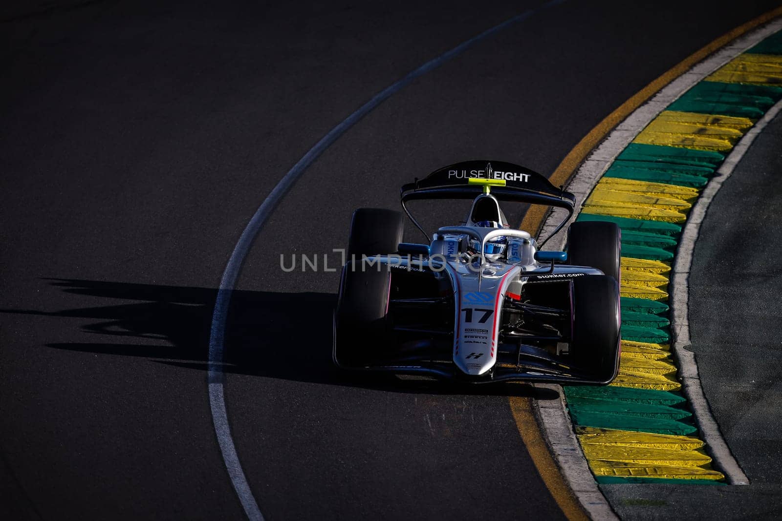 MELBOURNE, AUSTRALIA - MARCH 22: Paul Aron of Estonia and Hitech Pulse-Eight during qualifying at the 2024 Australian Grand Prix at Albert Park in Melbourne, Australia