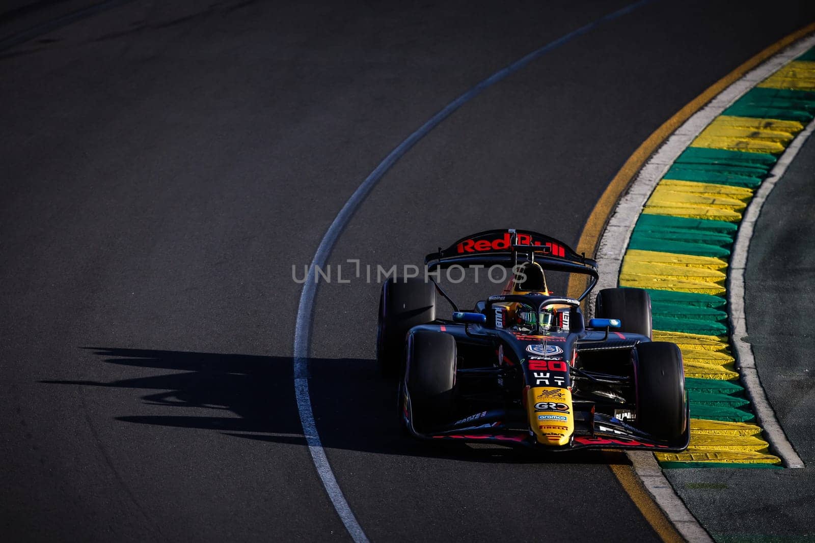 MELBOURNE, AUSTRALIA - MARCH 22: Isack Hadjar of France and Campos Racing during qualifying at the 2024 Formula 2 Australian Grand Prix at Albert Park in Melbourne, Australia