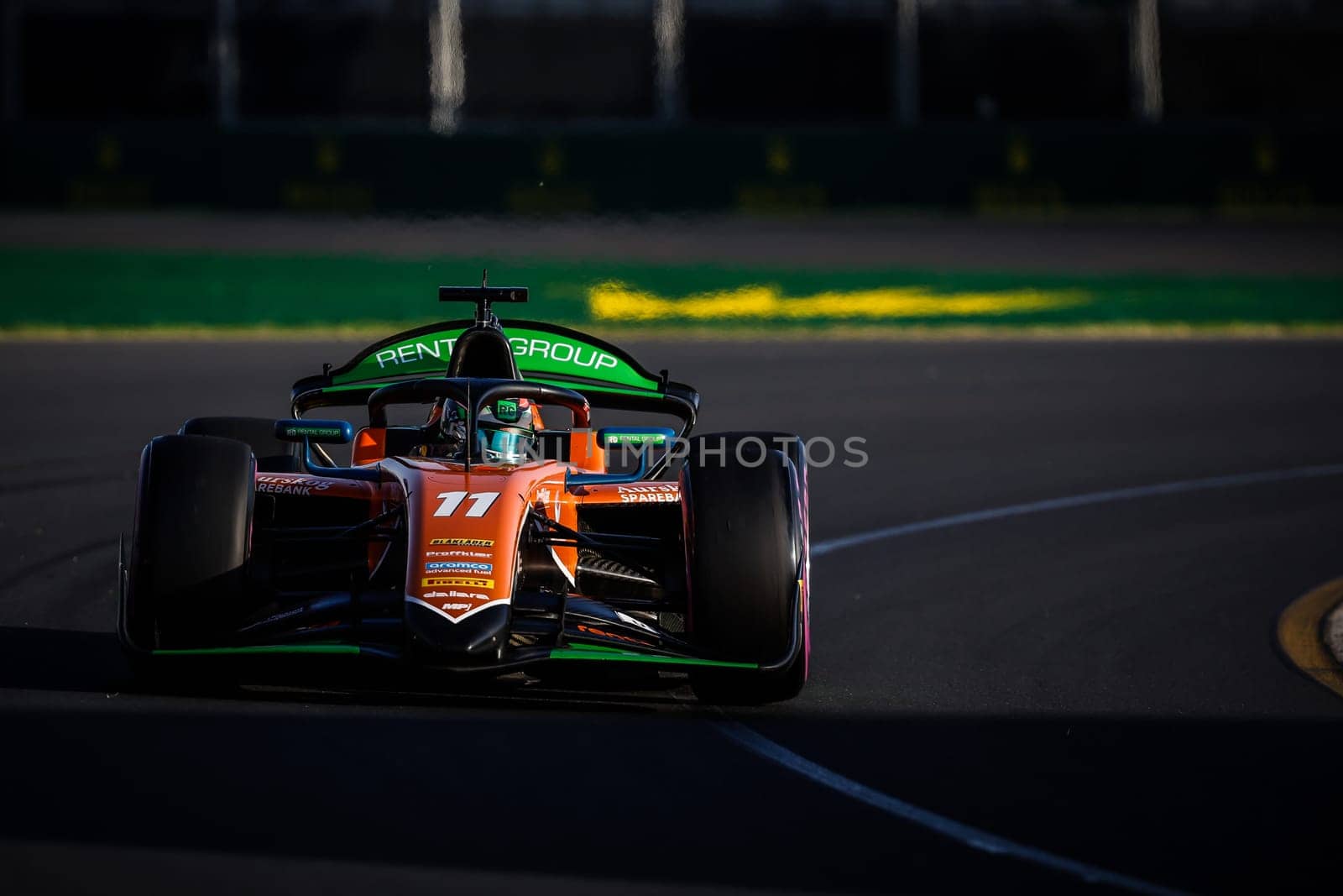 MELBOURNE, AUSTRALIA - MARCH 22: Dennis Hauger of Norway and MP Motorsport during qualifying at the 2024 Formula 2 Australian Grand Prix at Albert Park in Melbourne, Australia