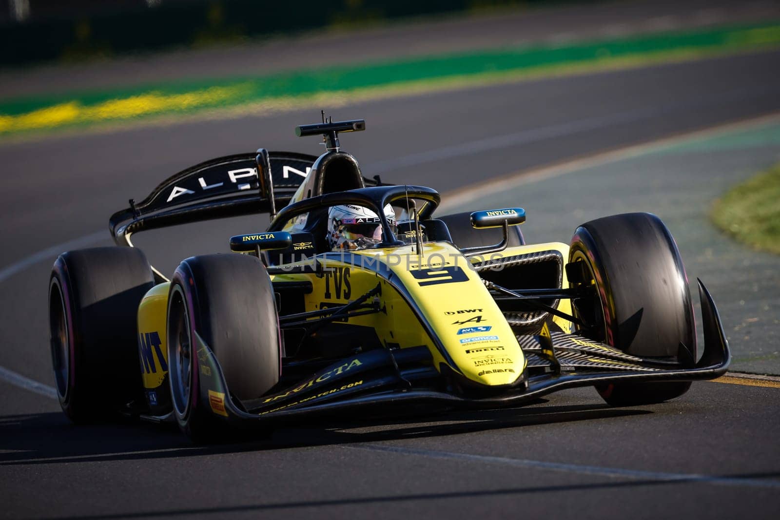 MELBOURNE, AUSTRALIA - MARCH 22: Kush Maini of India and invicta Racing during qualifying at the 2024 Formula 2 Australian Grand Prix at Albert Park in Melbourne, Australia