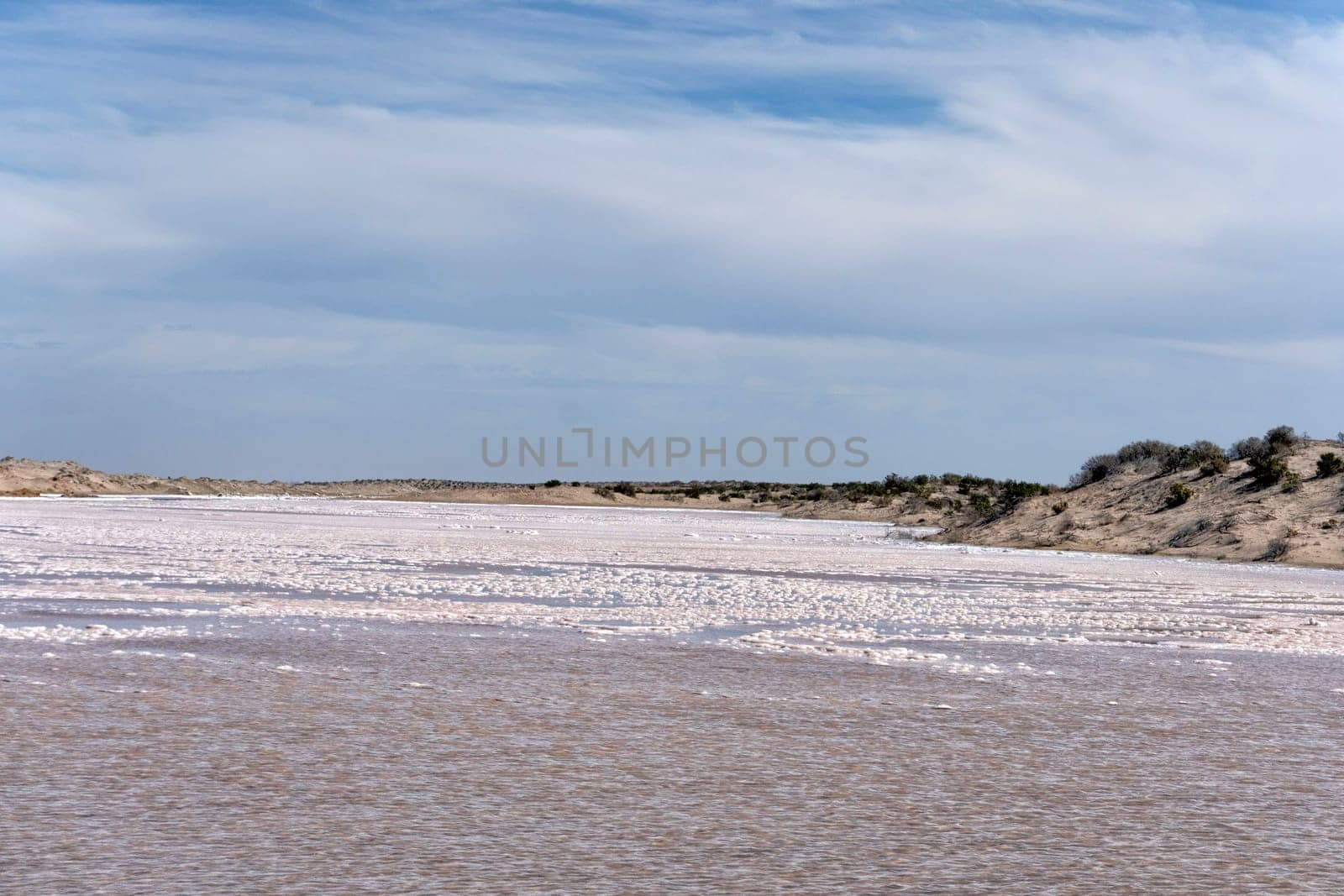 Sea salt saline factory in Baja California desert by AndreaIzzotti