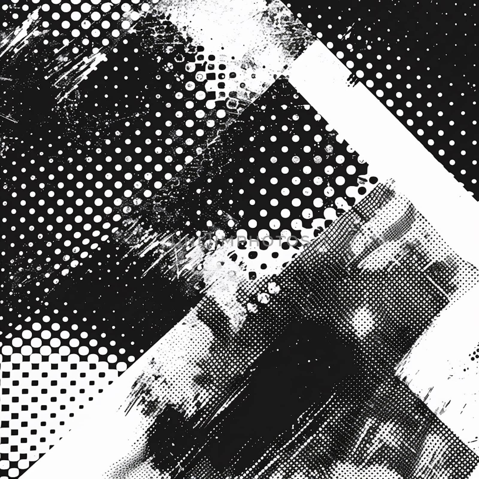 Trendy grunge texture retro halftone grain effect. Dotted negative photocopy texture. Y2k vintage background. Ai generative by sweciej