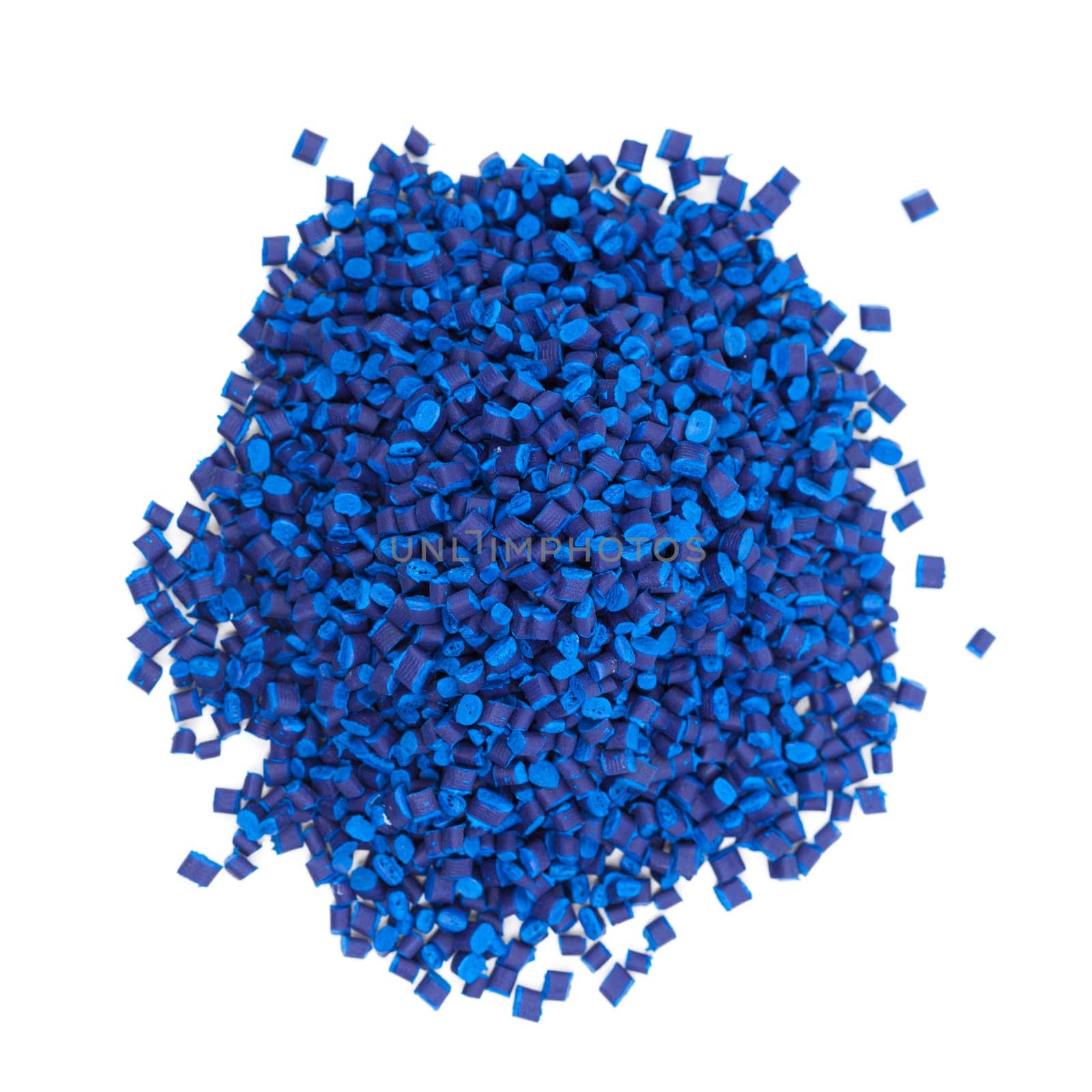 blue synthetic material for plastic industry by Fabrikasimf