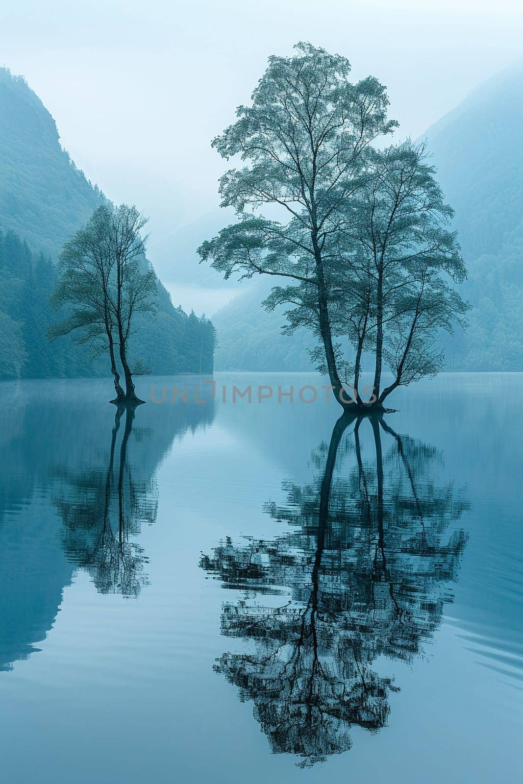 Desktop wallpapers featuring a serene lake at dawn, perfect for calm and reflection.