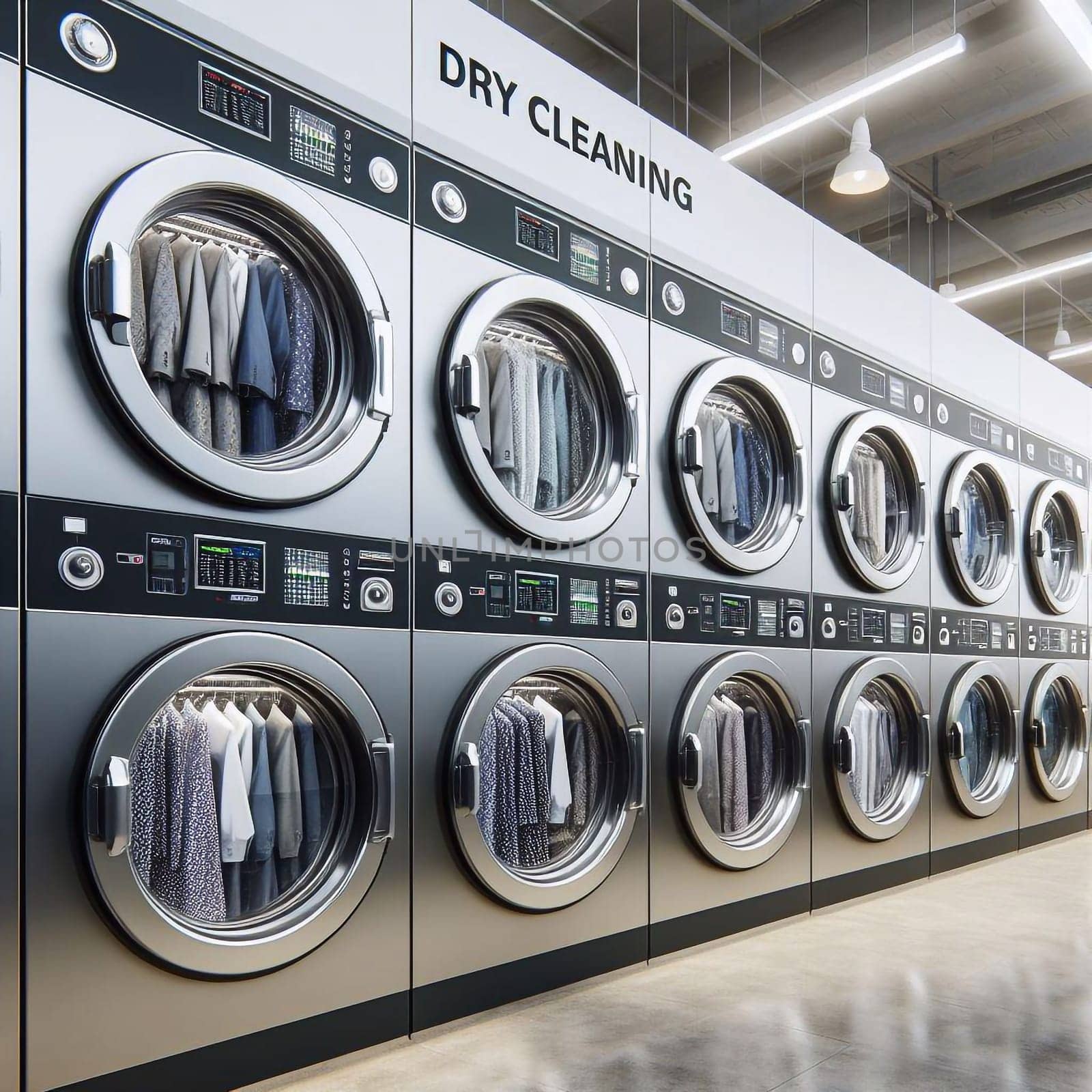 Dry cleaning services at home for the washing clothes