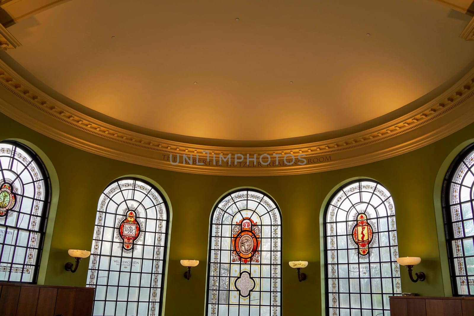 Albert Hutzler Reading Room John Hopkins university baltimore, Maryland. USA